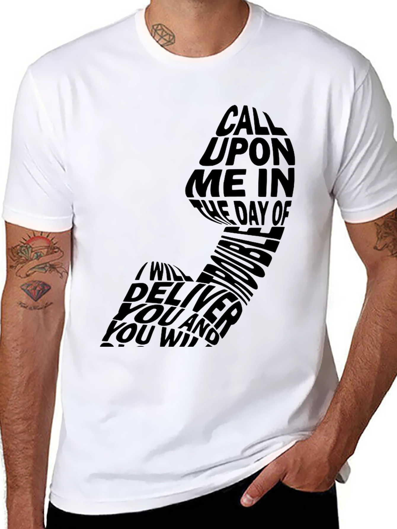 Call Upon Me T-Shirt - Christian Apparel