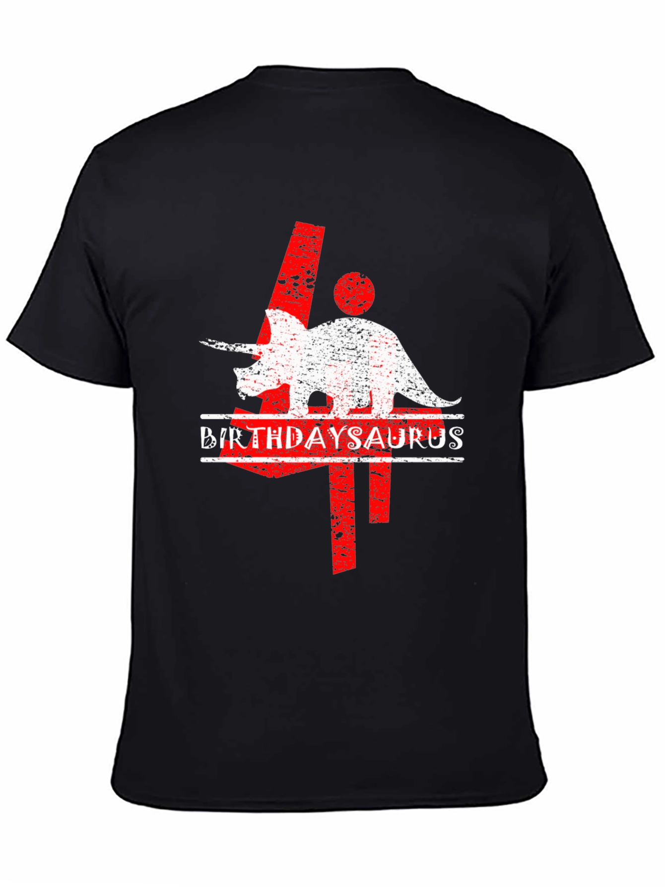 Birthday Triceratops Dinosaur T-Shirt