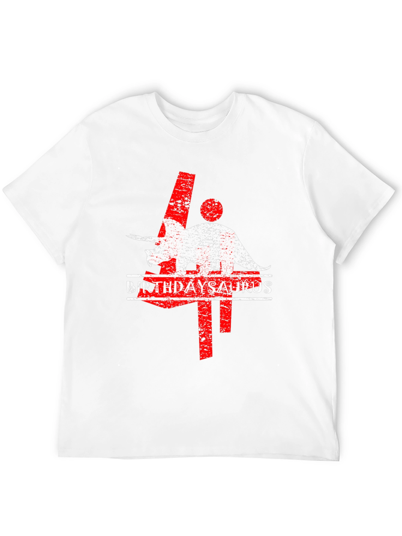 Birthday Triceratops Dinosaur T-Shirt