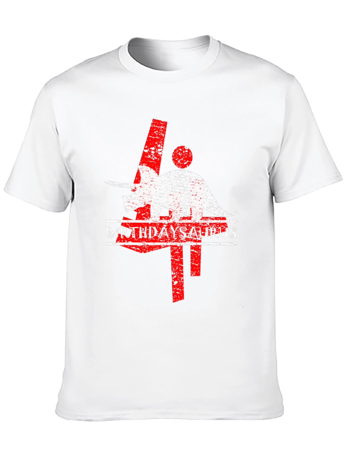 Birthday Triceratops Dinosaur T-Shirt