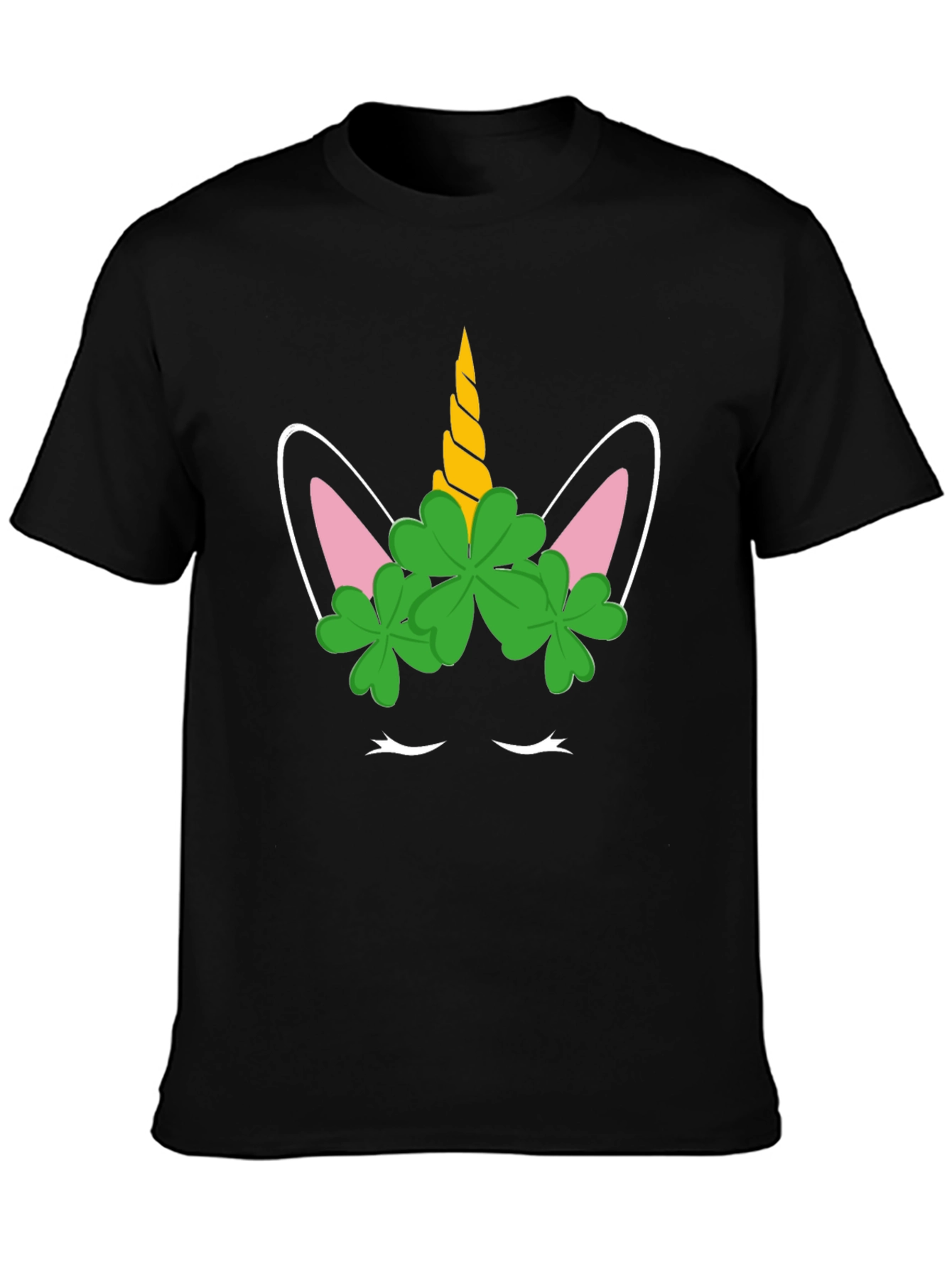 Unicorn Clover St. Patricks Day T-Shirt