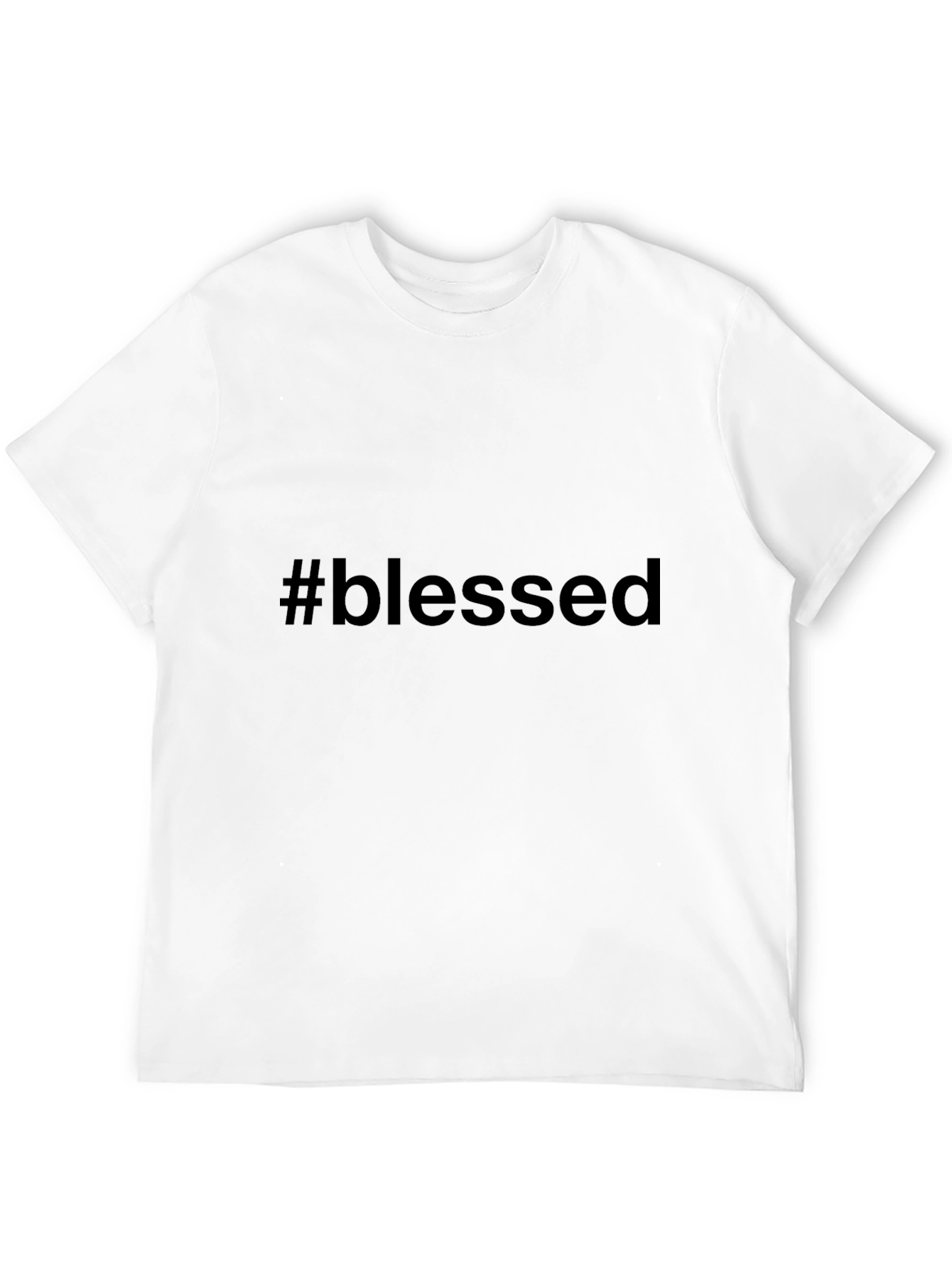 #blessed Black T-Shirt - Stylish & Comfortable