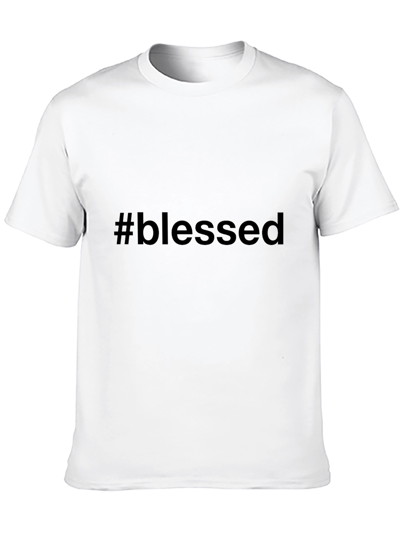 #blessed Black T-Shirt - Stylish & Comfortable
