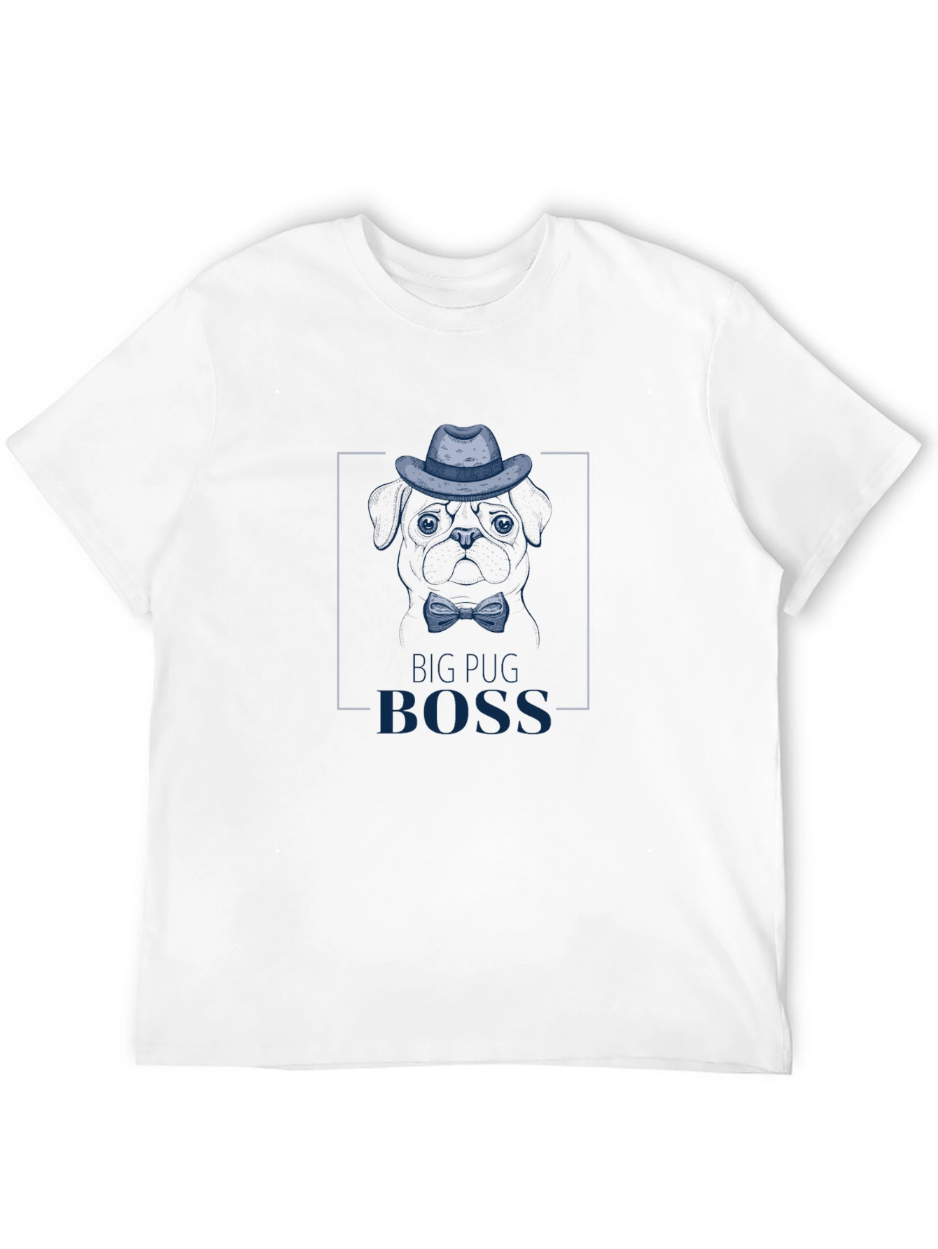 Big Pug Boss Graphic T-Shirt