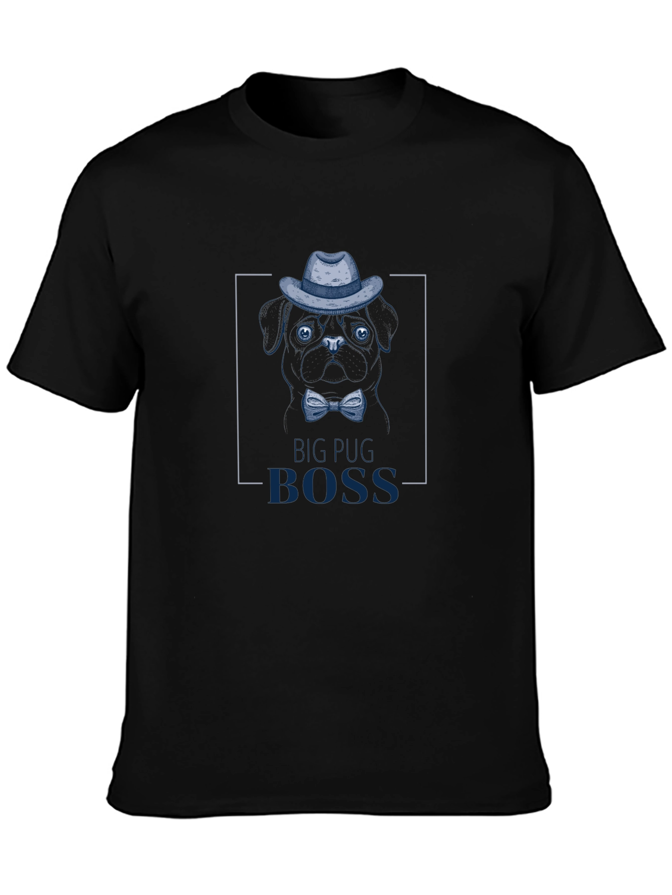 Big Pug Boss Graphic T-Shirt