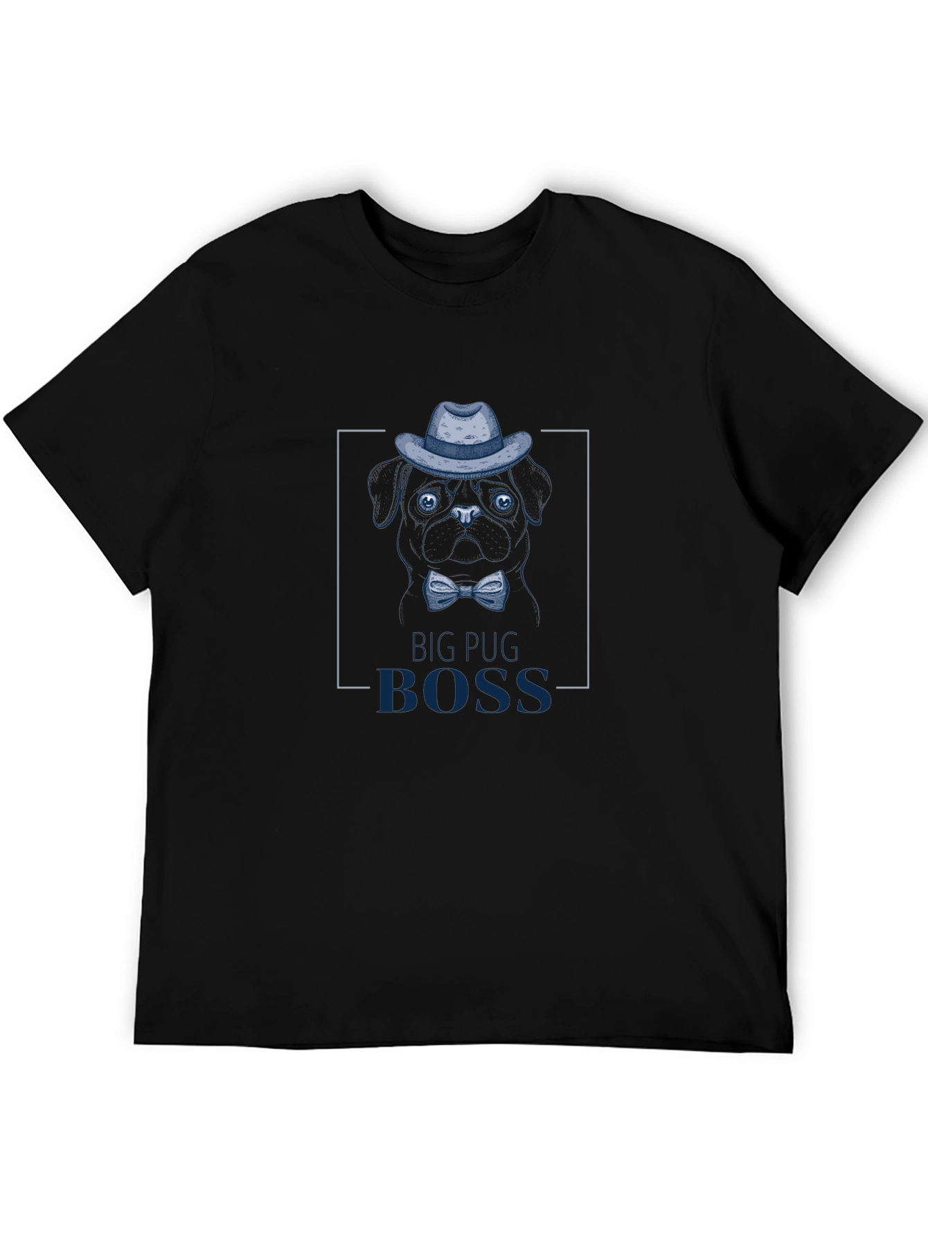 Big Pug Boss Graphic T-Shirt