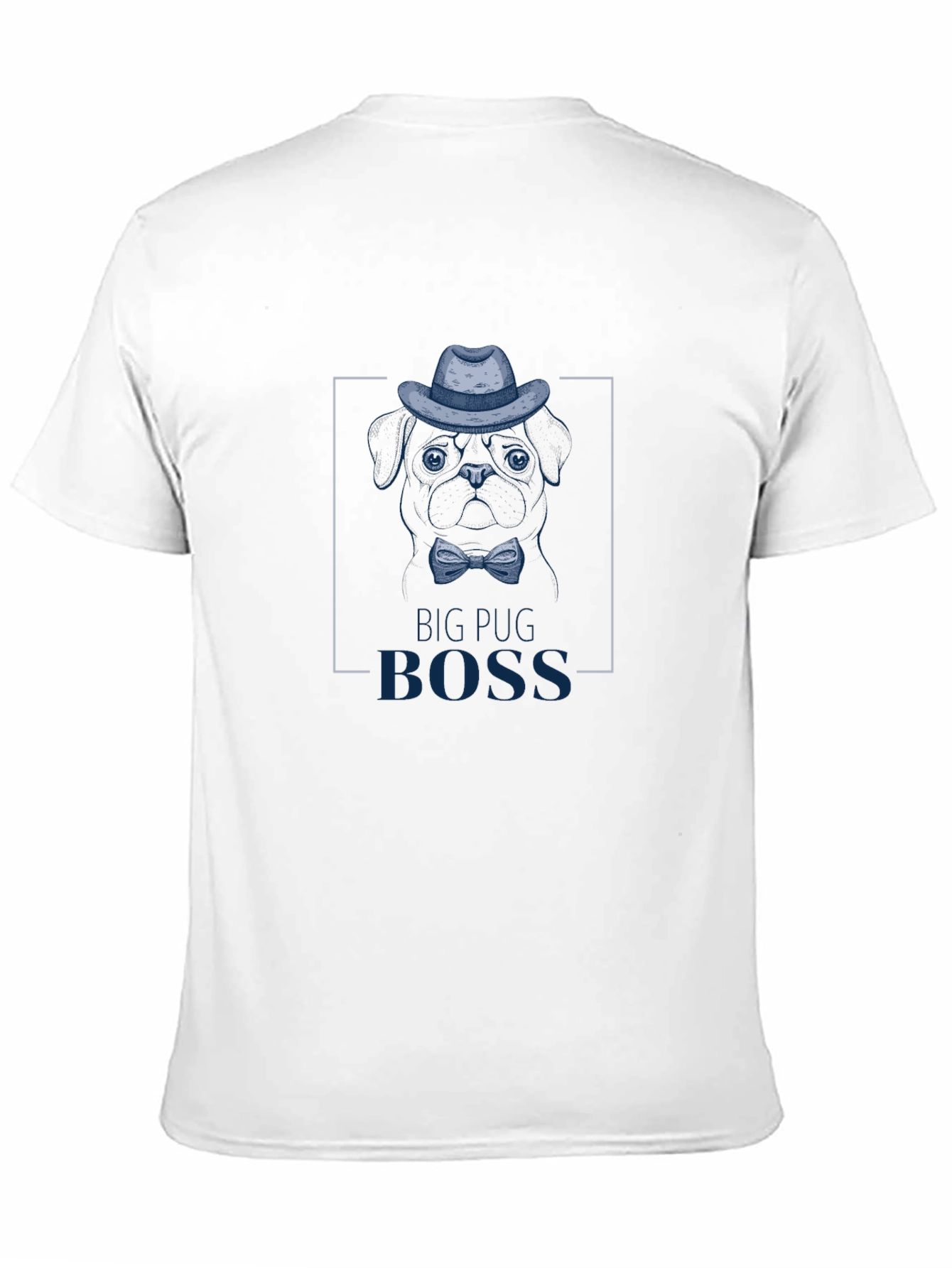 Big Pug Boss Graphic T-Shirt