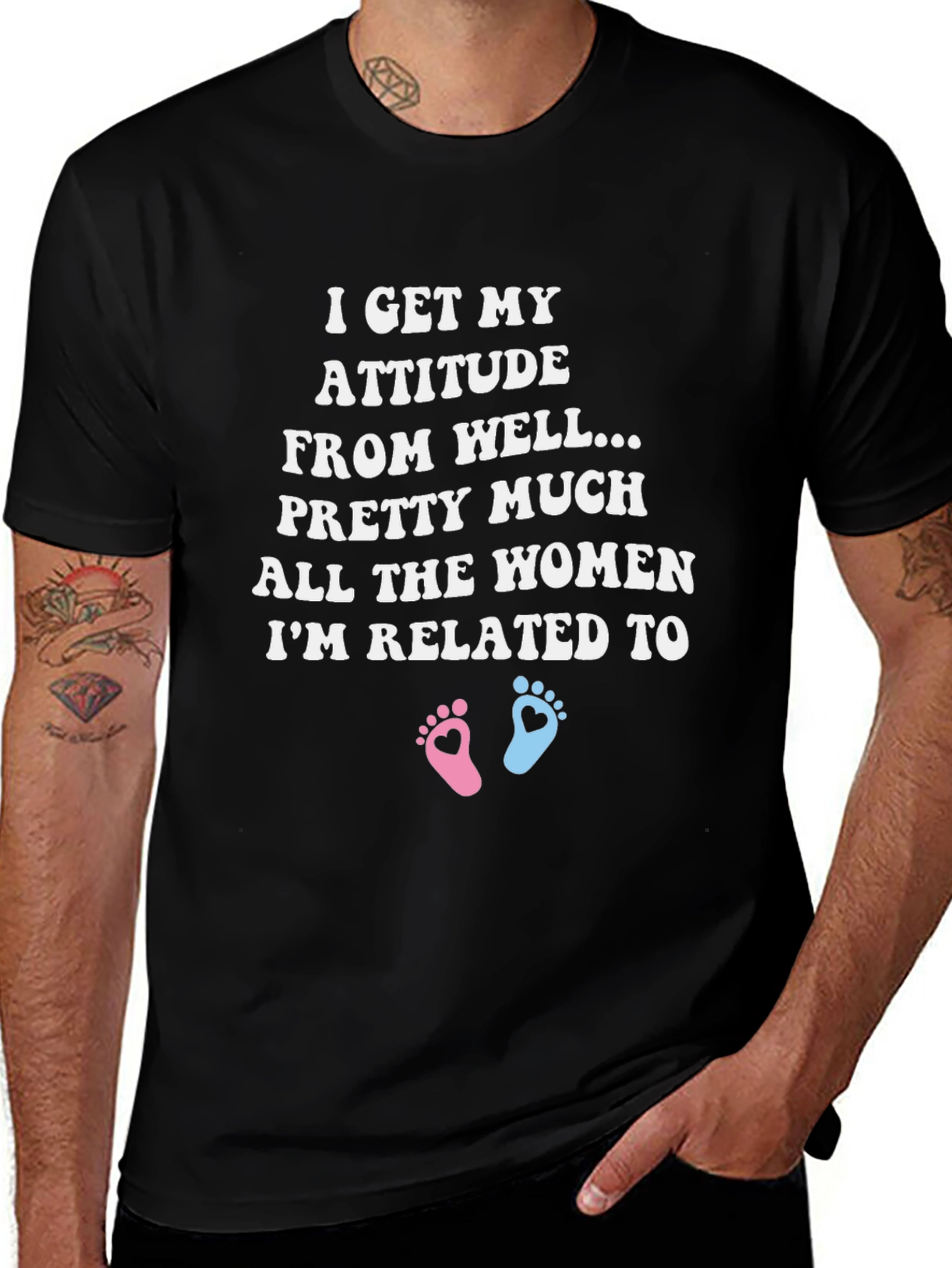 Attitude Women Related To T-Shirt