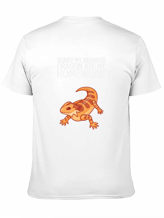 Bearded Dragon Ate My Homework Funny T-Shirt