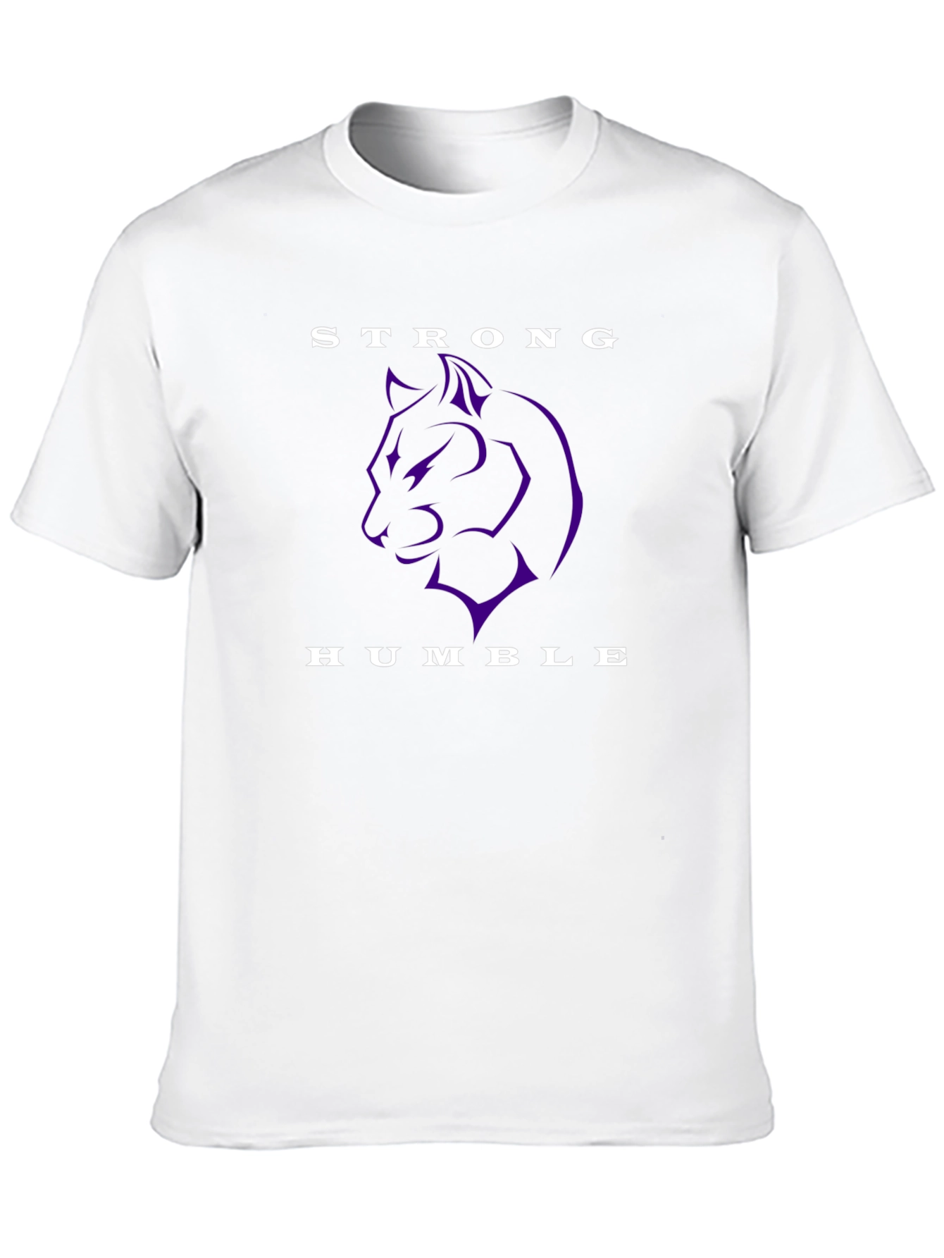 Strong Humble T-Shirt - Athletic Fit Quality Cotton