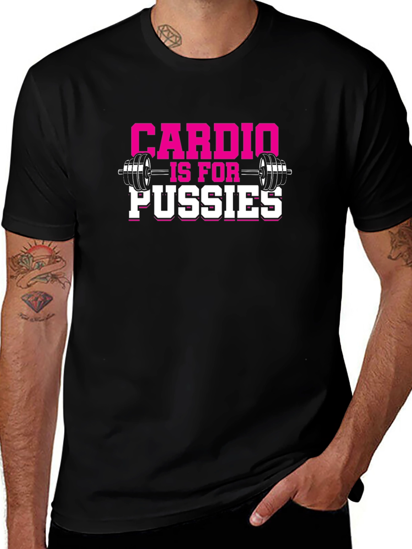 Cardio is for Pussies Gym T-Shirt