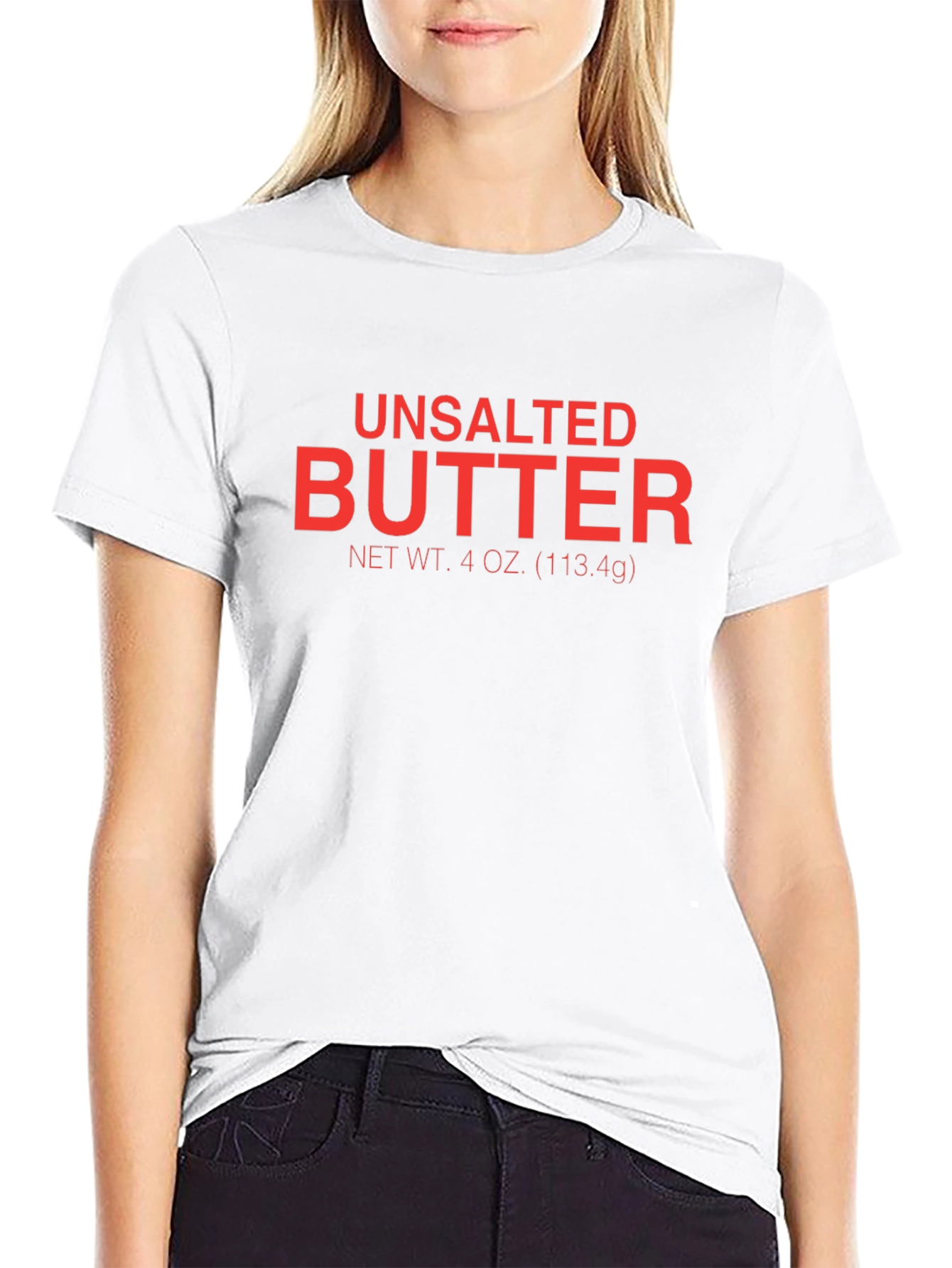 Unsalted Butter Graphic T-Shirt - Novelty Tee