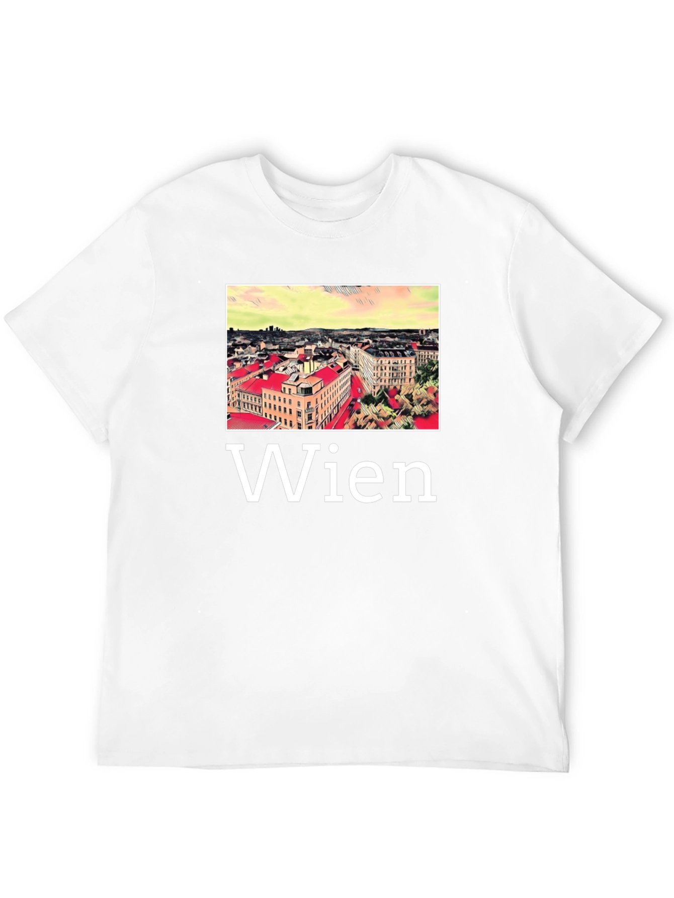 Vienna Cityscape T-Shirt - Wien Austria Tee