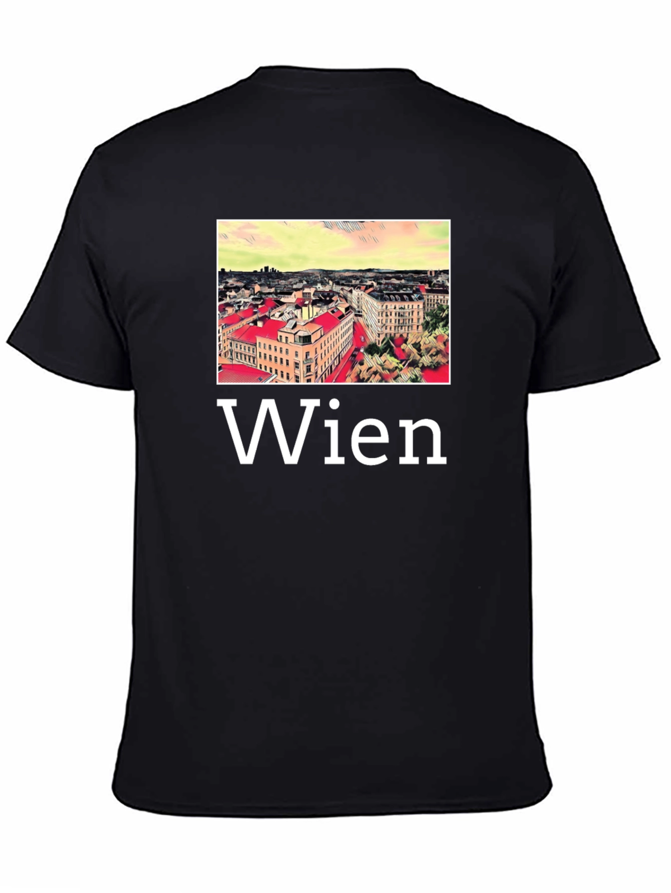 Vienna Cityscape T-Shirt - Wien Austria Tee