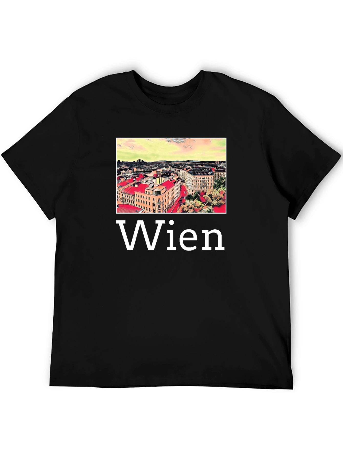 Vienna Cityscape T-Shirt - Wien Austria Tee