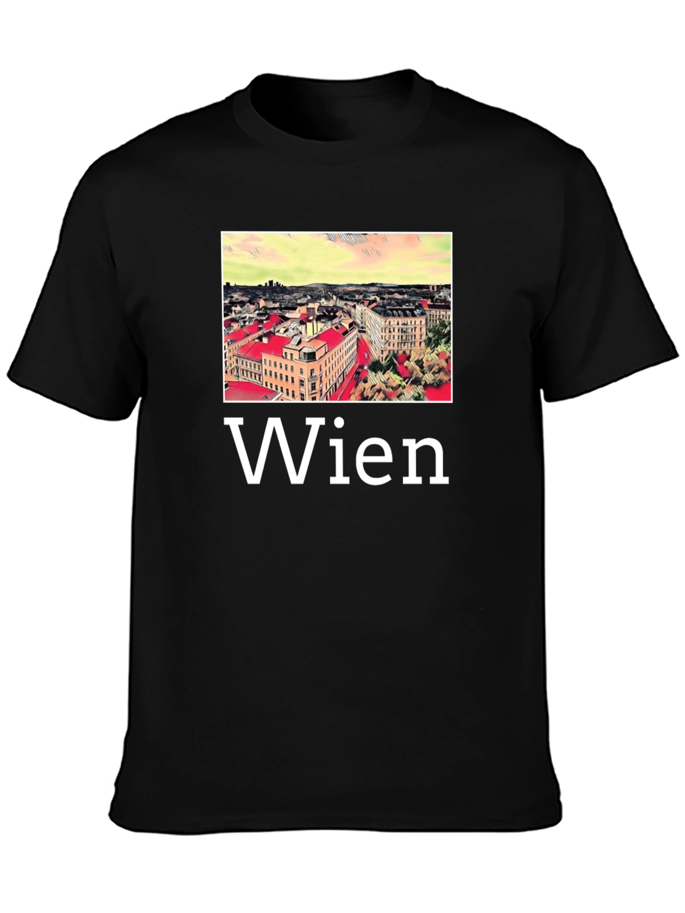 Vienna Cityscape T-Shirt - Wien Austria Tee
