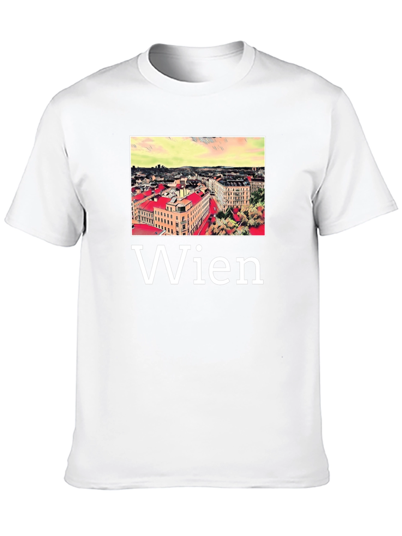 Vienna Cityscape T-Shirt - Wien Austria Tee