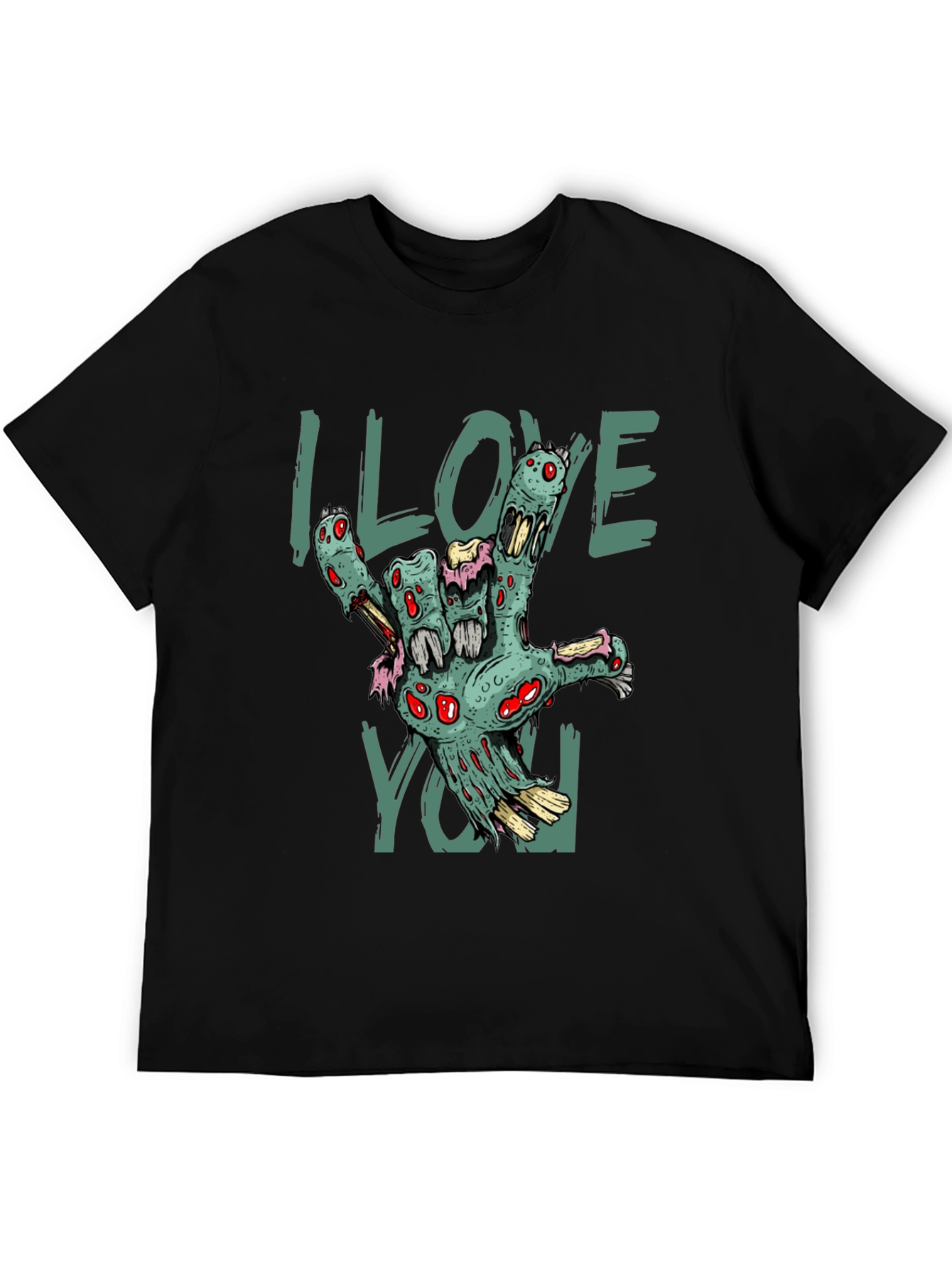Zombie Hand I Love You T-Shirt