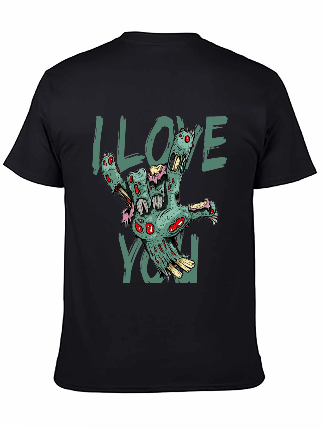 Zombie Hand I Love You T-Shirt