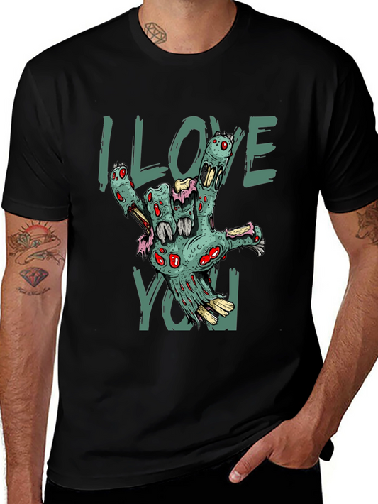 Zombie Hand I Love You T-Shirt