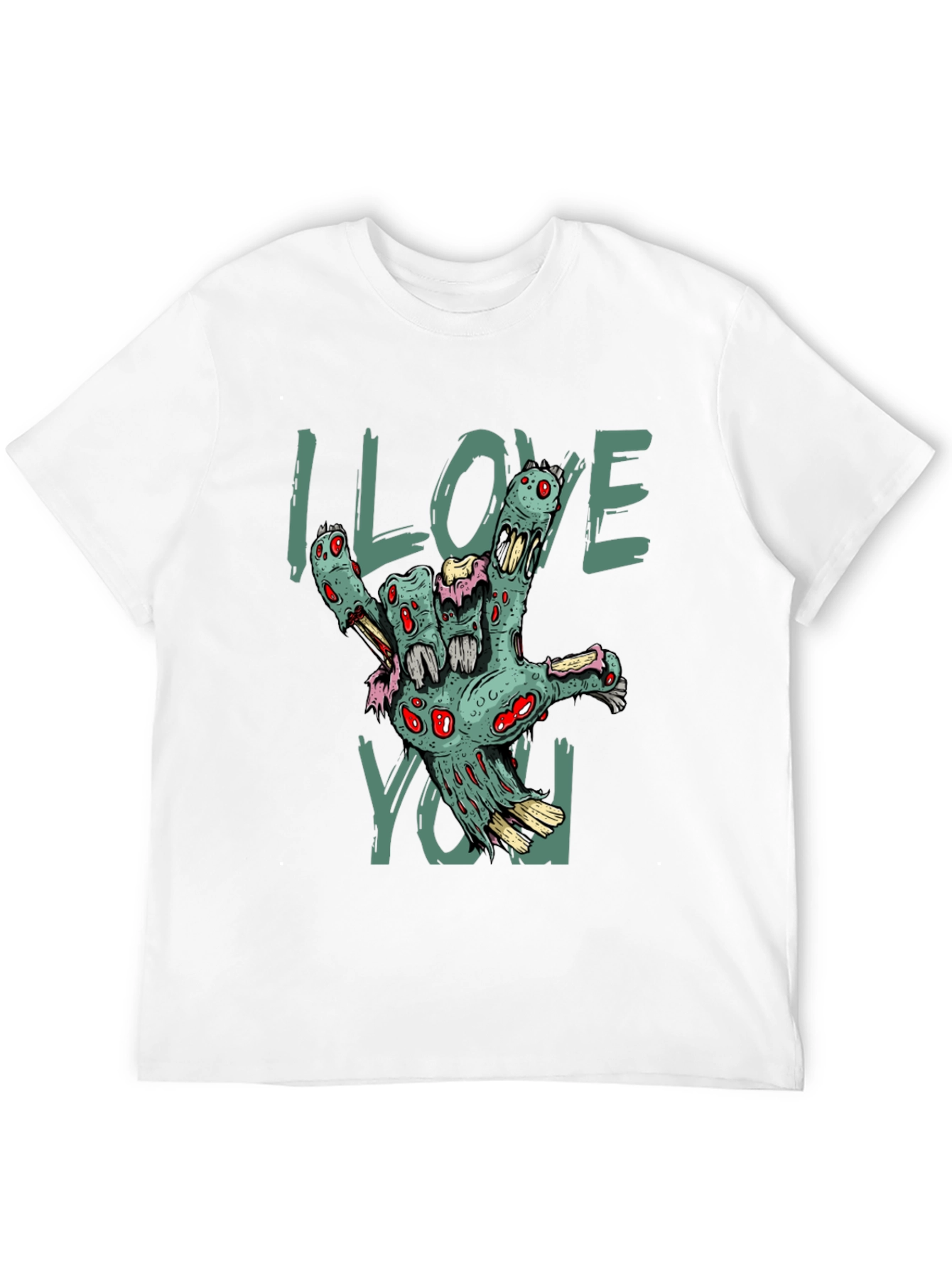 Zombie Hand I Love You T-Shirt