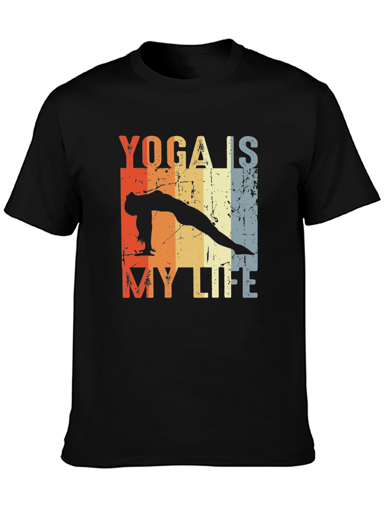 Yoga Is My Life Graphic T-Shirt