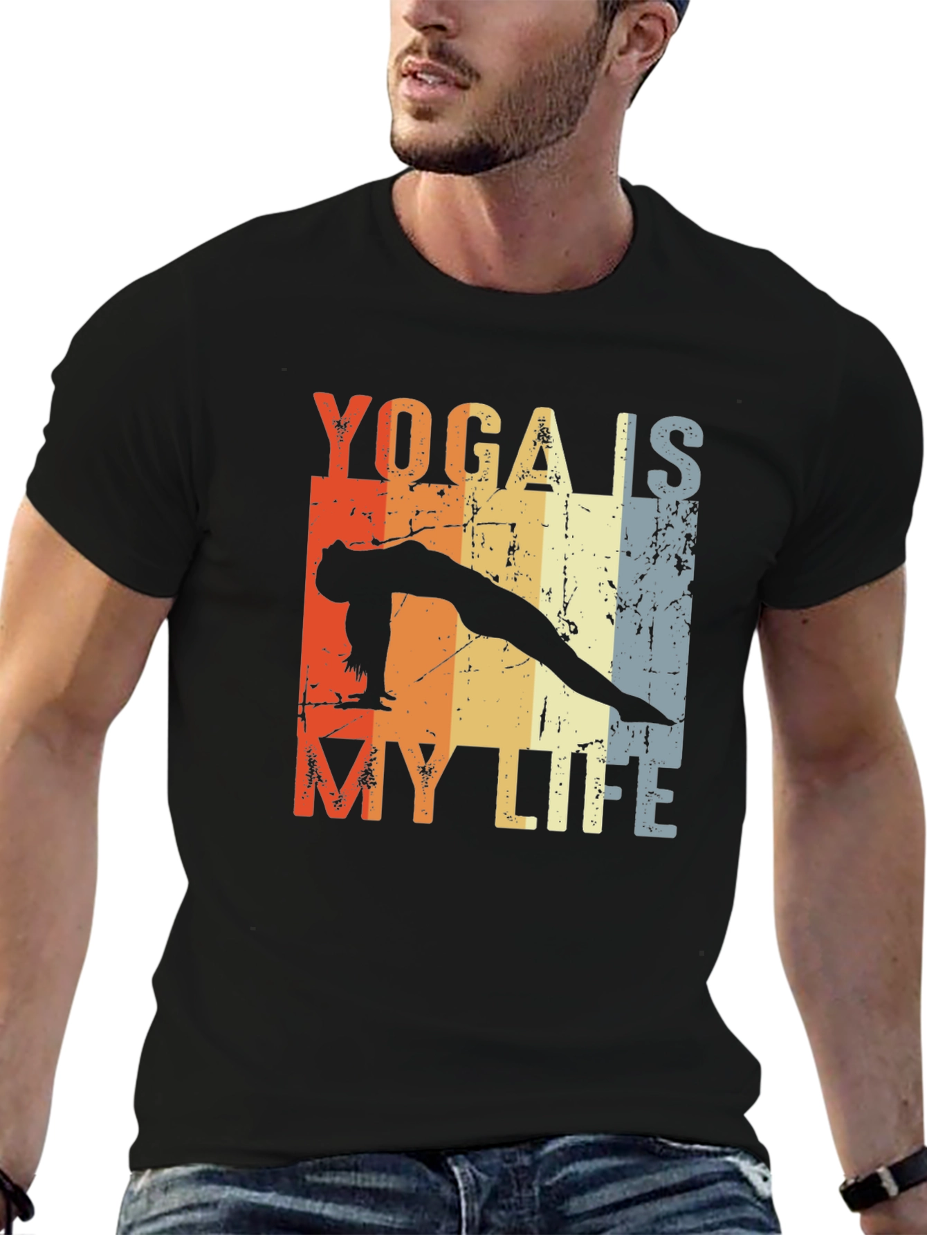 Yoga Is My Life Graphic T-Shirt