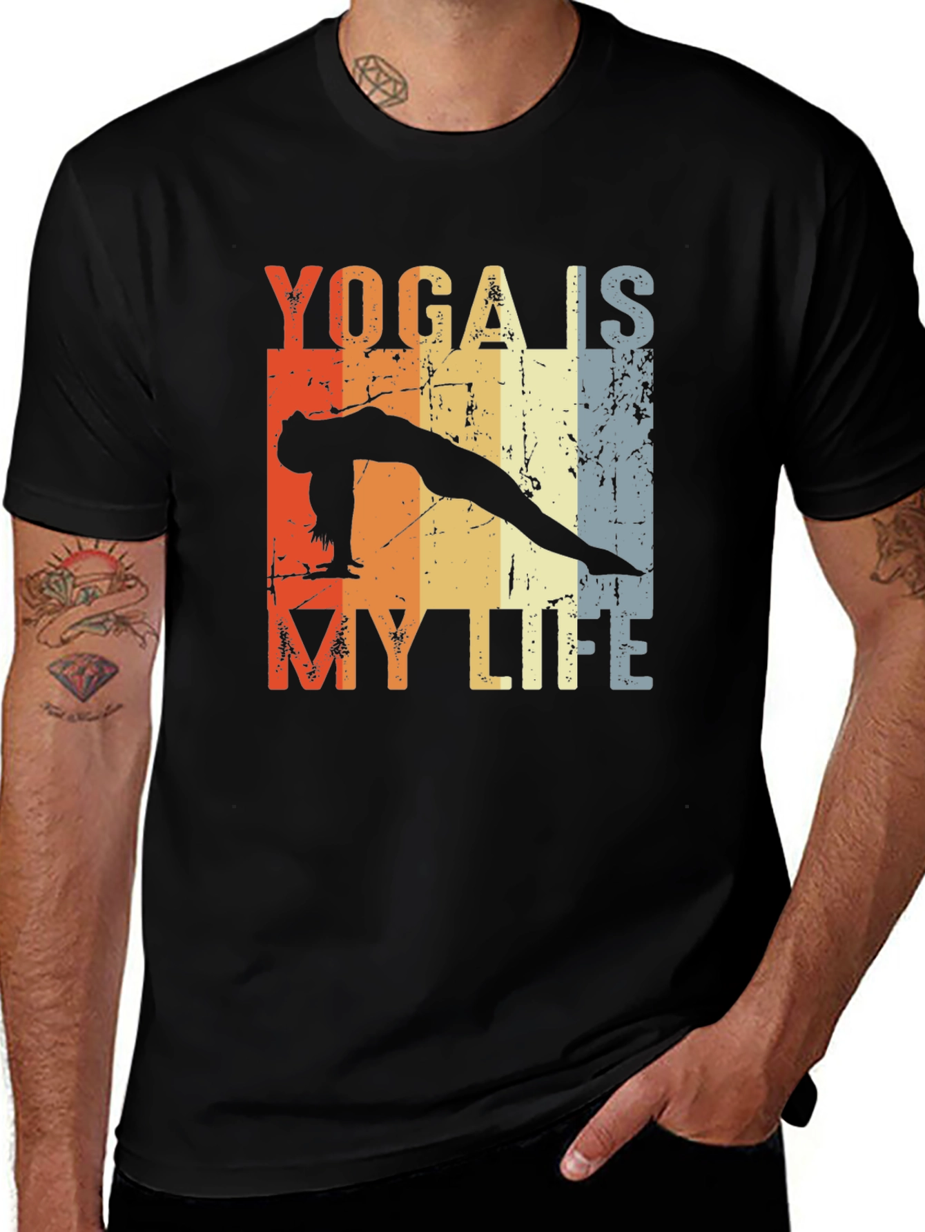 Yoga Is My Life Graphic T-Shirt
