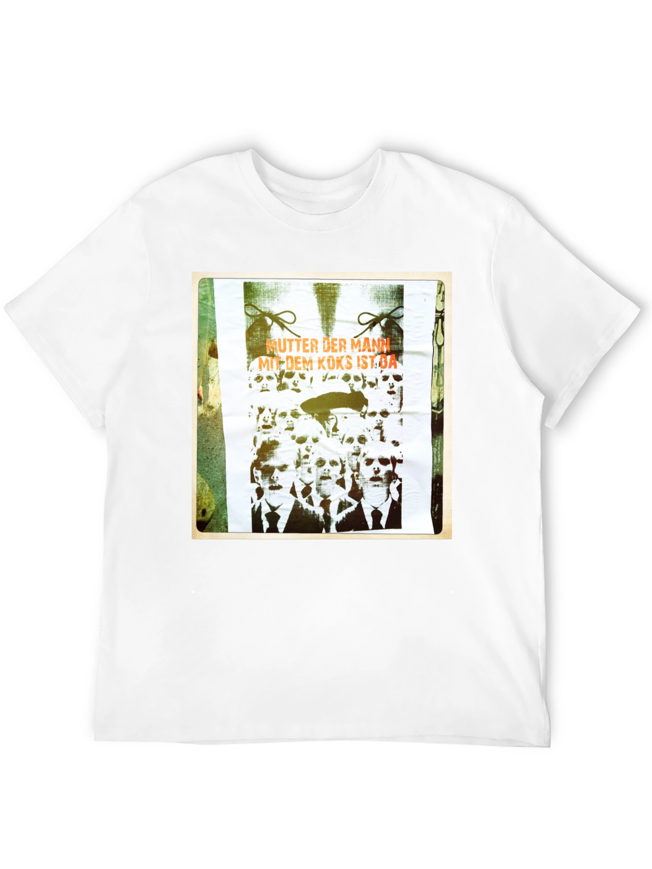 Unique Graphic Print Black T-Shirt