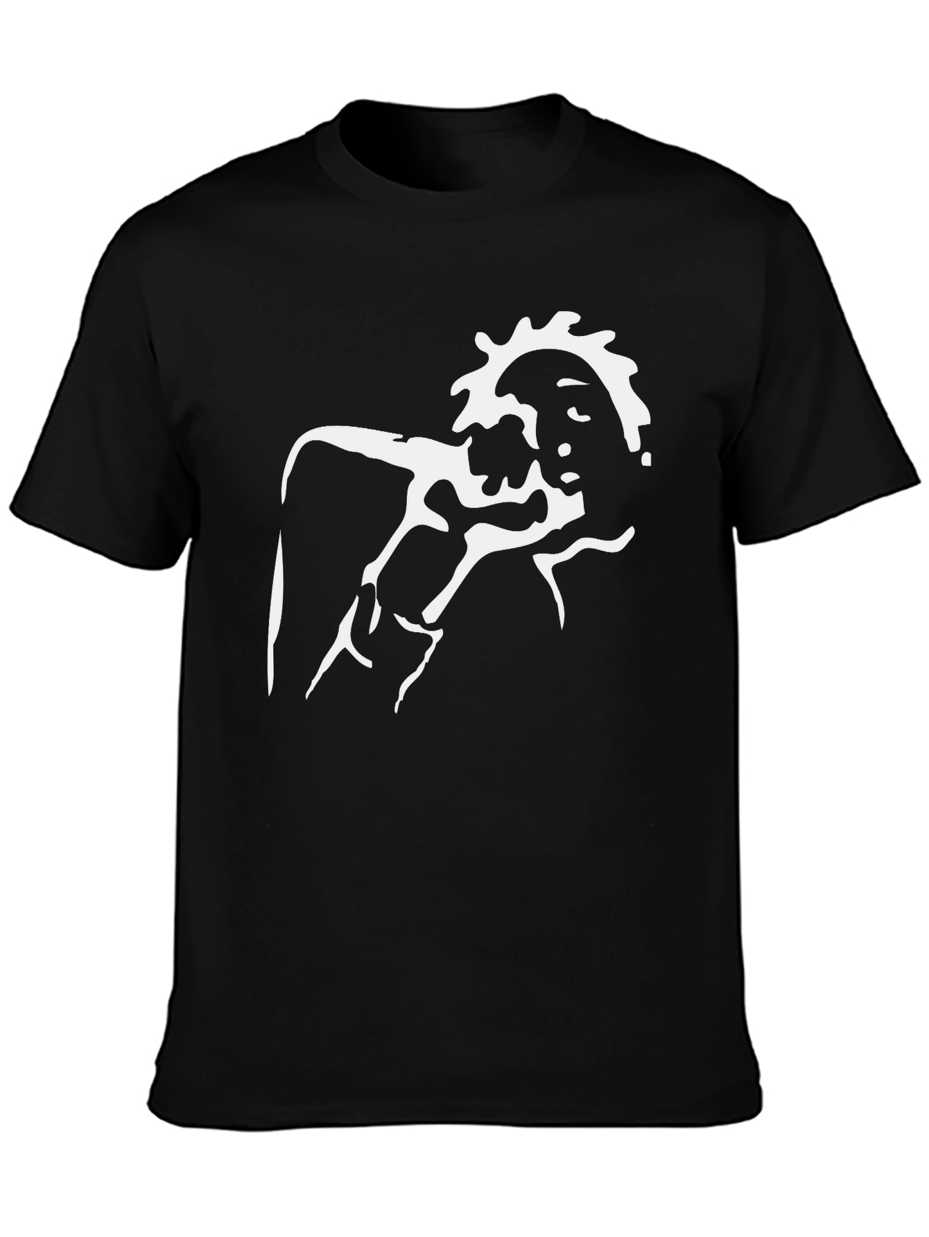 Abstract Graphic Tee - Modern Art Shirt