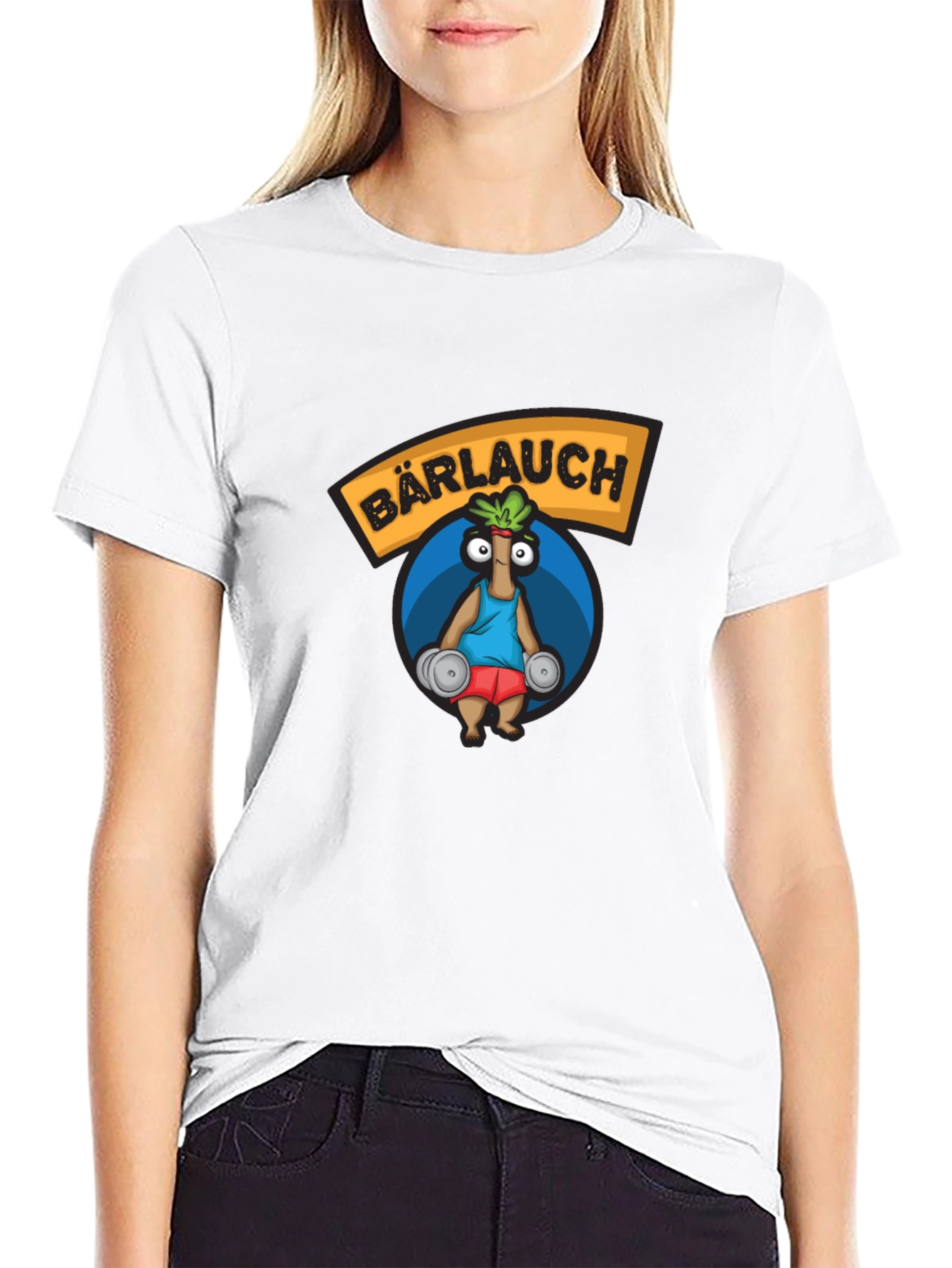 Bärlauch Gym T-Shirt - Funny Workout Design