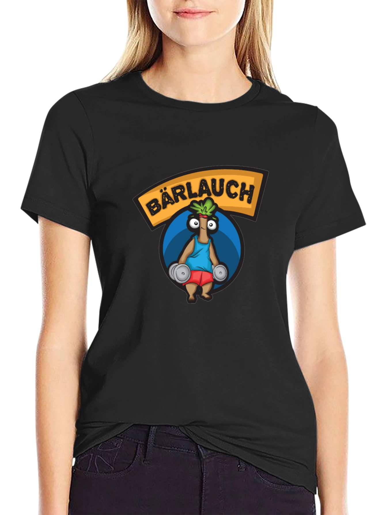 Bärlauch Gym T-Shirt - Funny Workout Design