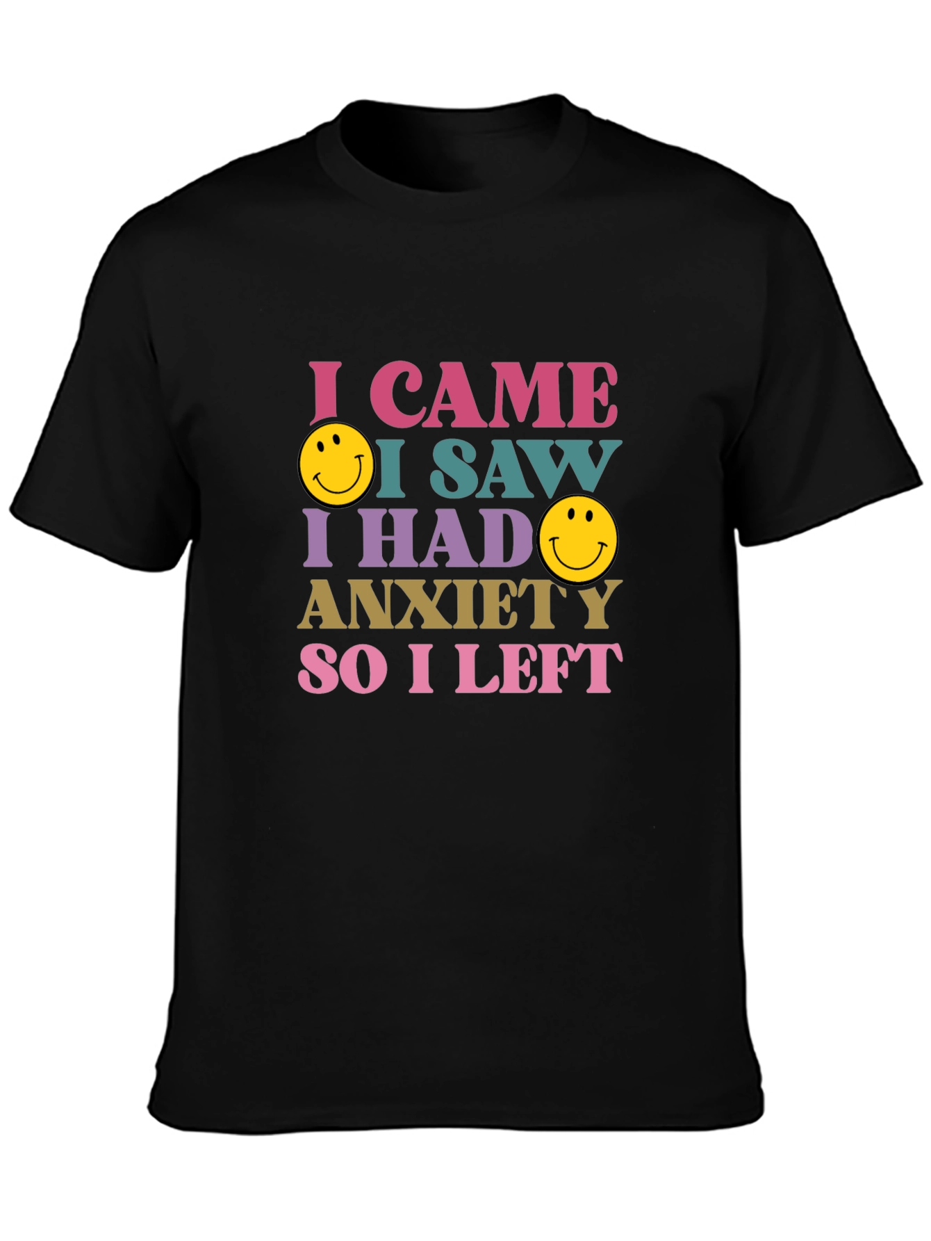 Anxiety Humor Graphic Tee