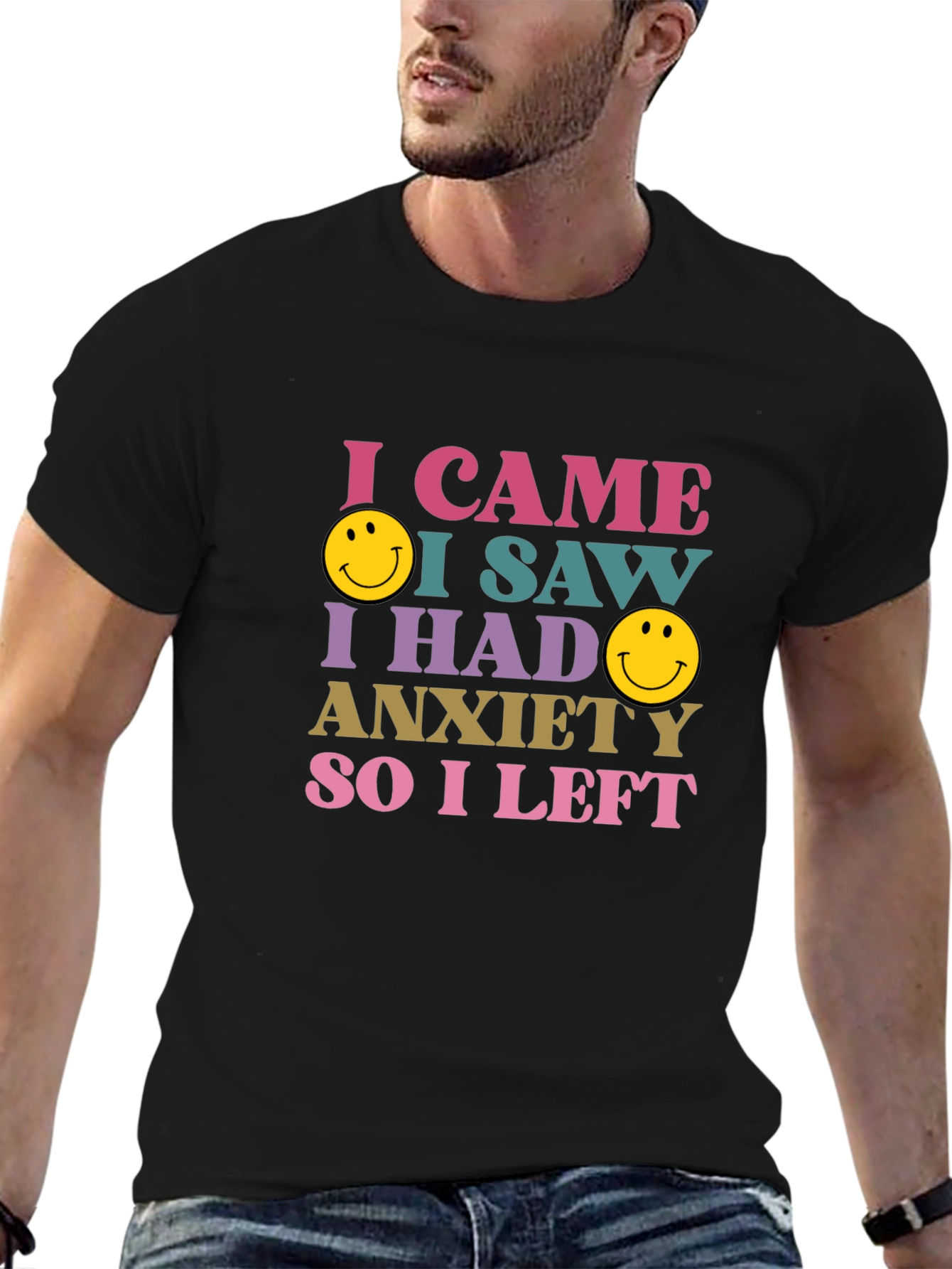 Anxiety Humor Graphic Tee
