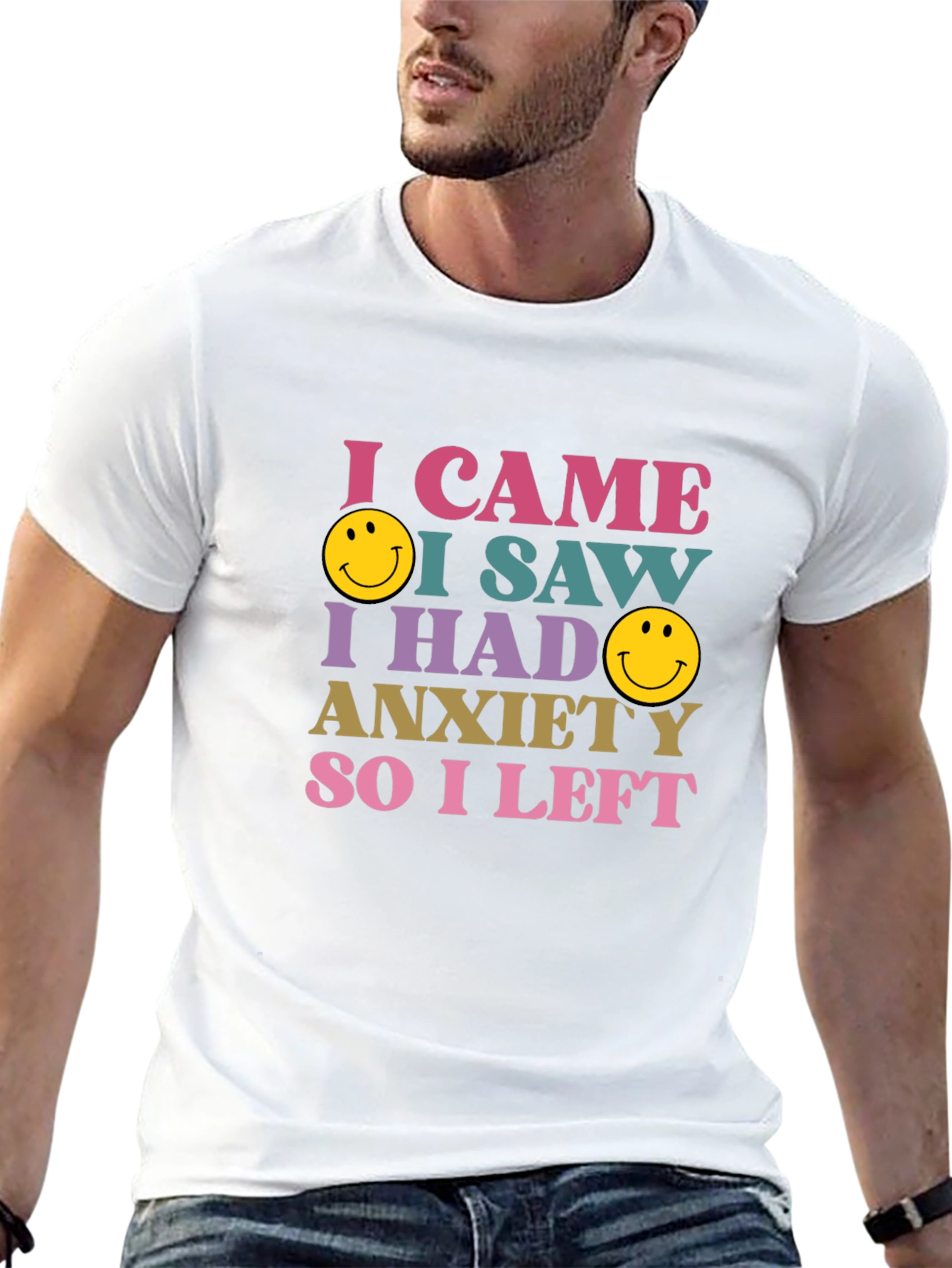 Anxiety Humor Graphic Tee