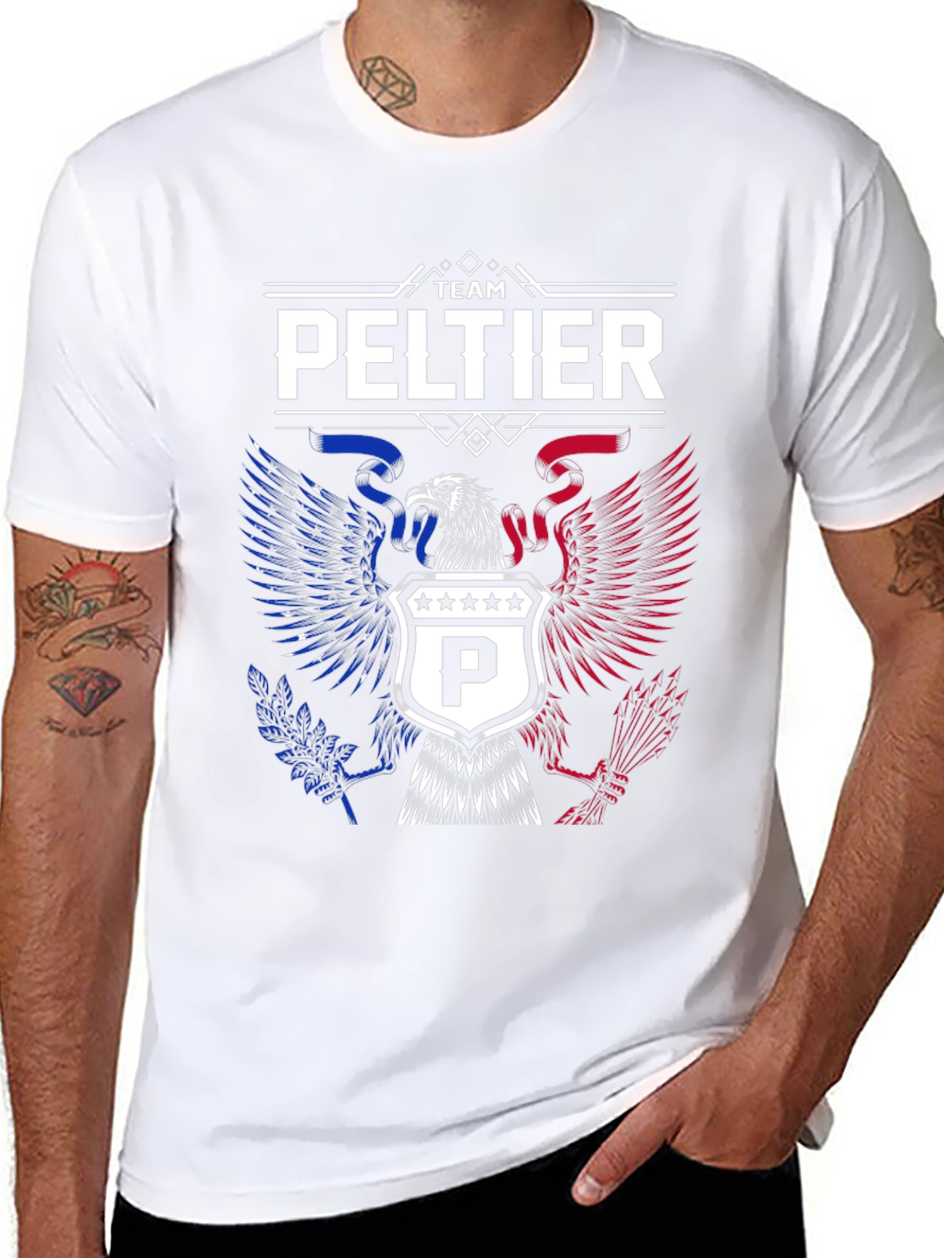 Team Peltier Eagle Graphic T-Shirt