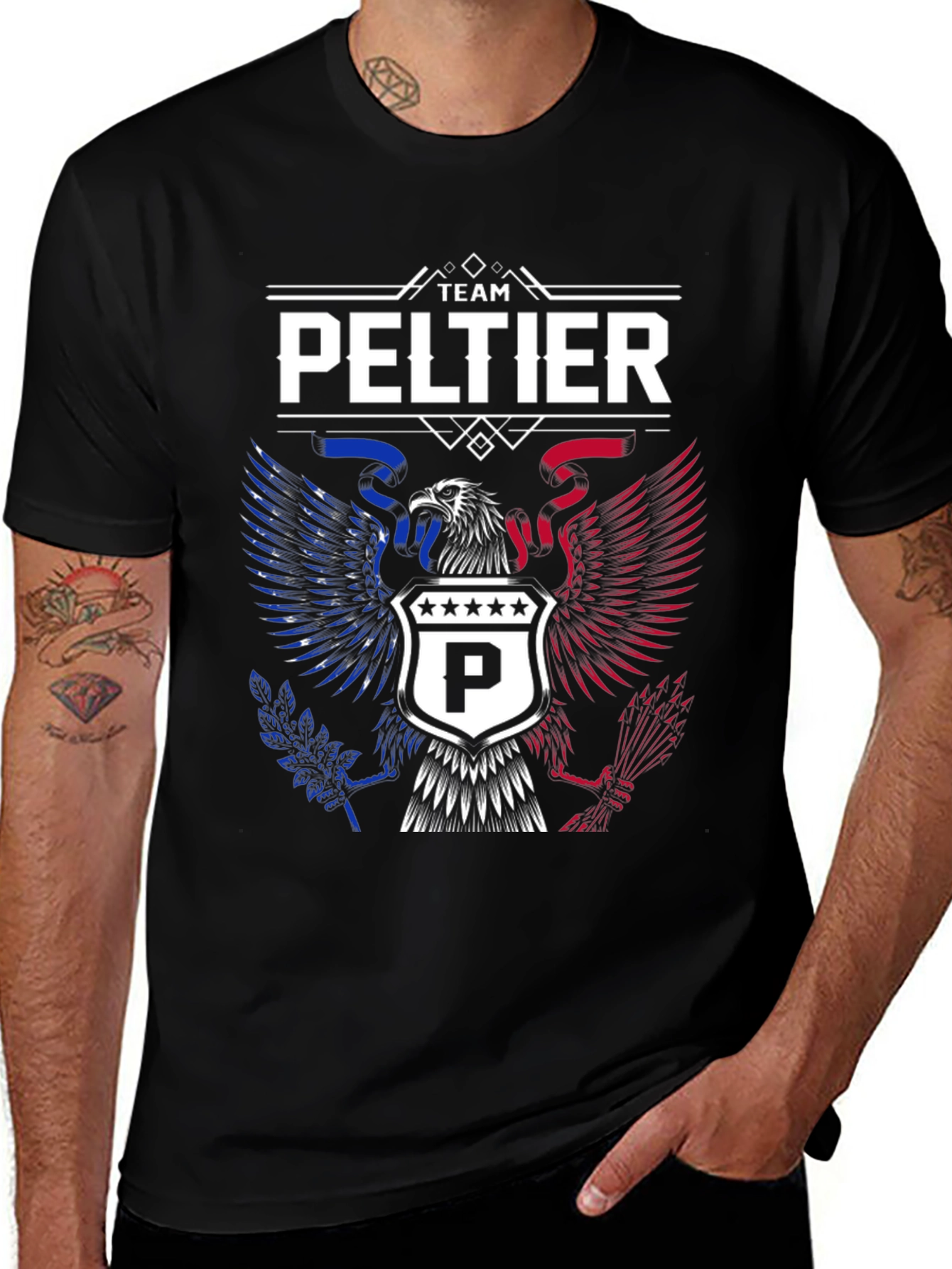 Team Peltier Eagle Graphic T-Shirt
