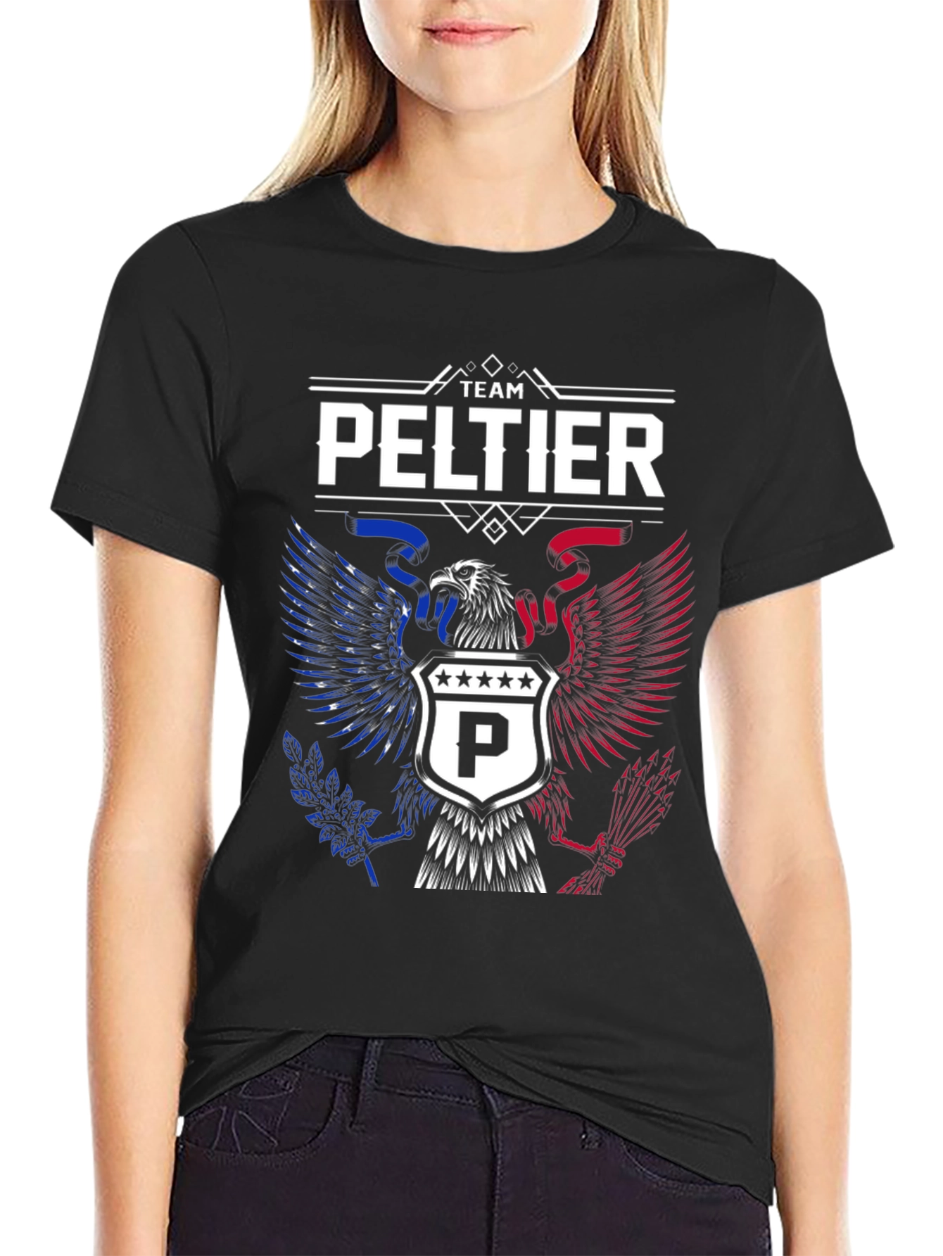 Team Peltier Eagle Graphic T-Shirt