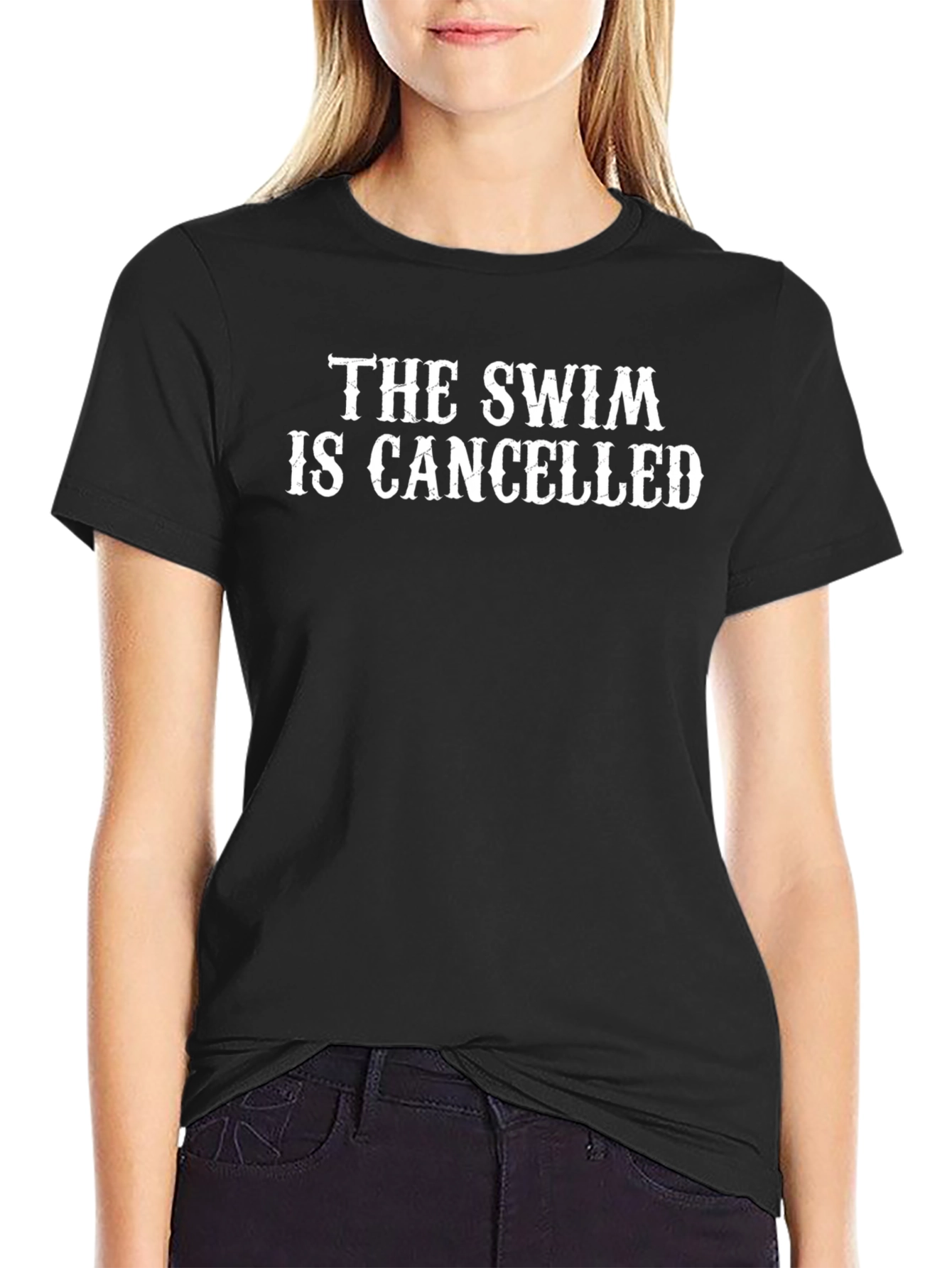 The Swim is Cancelled T-Shirt - Soft Cotton Tee