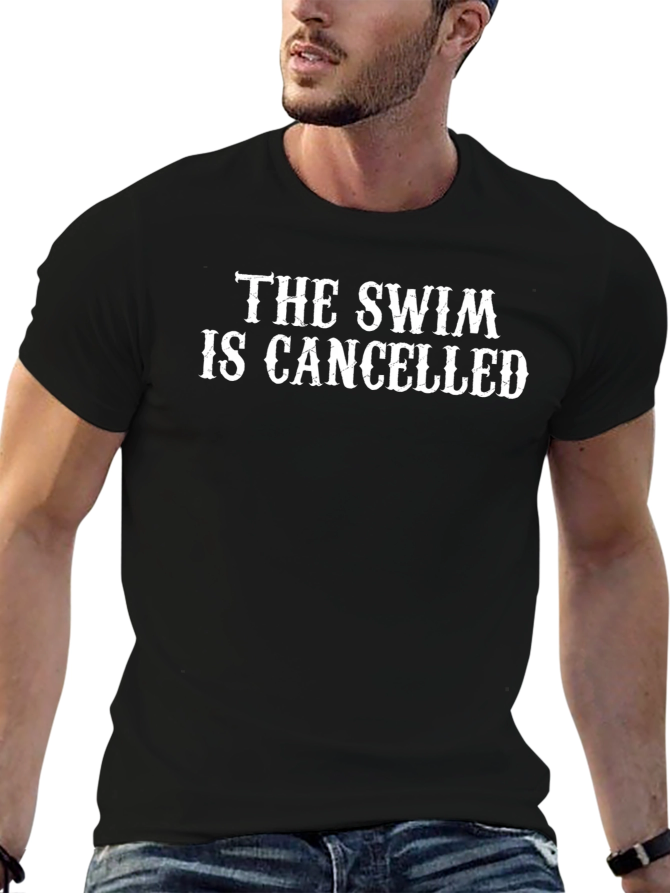 The Swim is Cancelled T-Shirt - Soft Cotton Tee