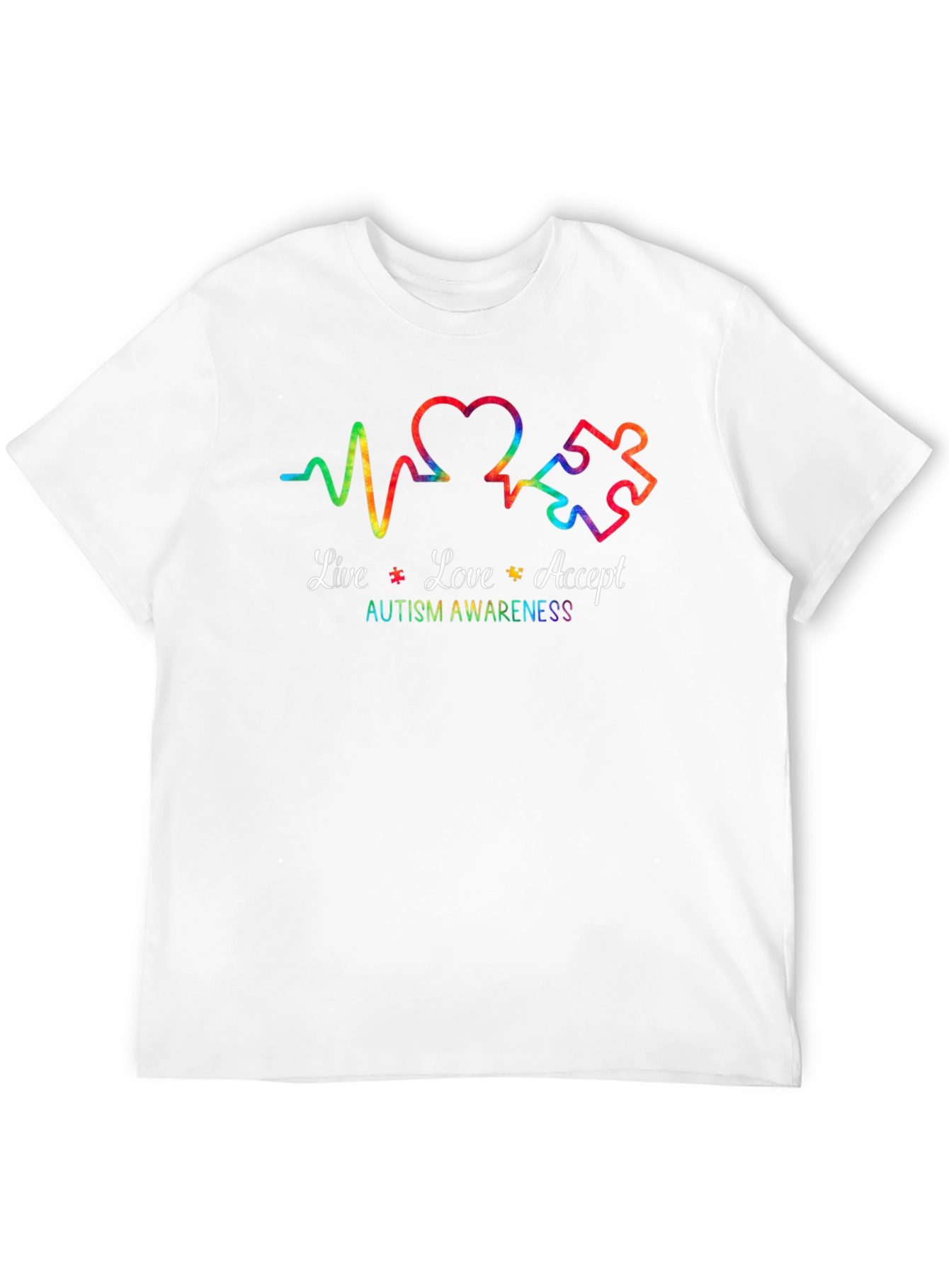 Autism Awareness Heartbeat T-Shirt