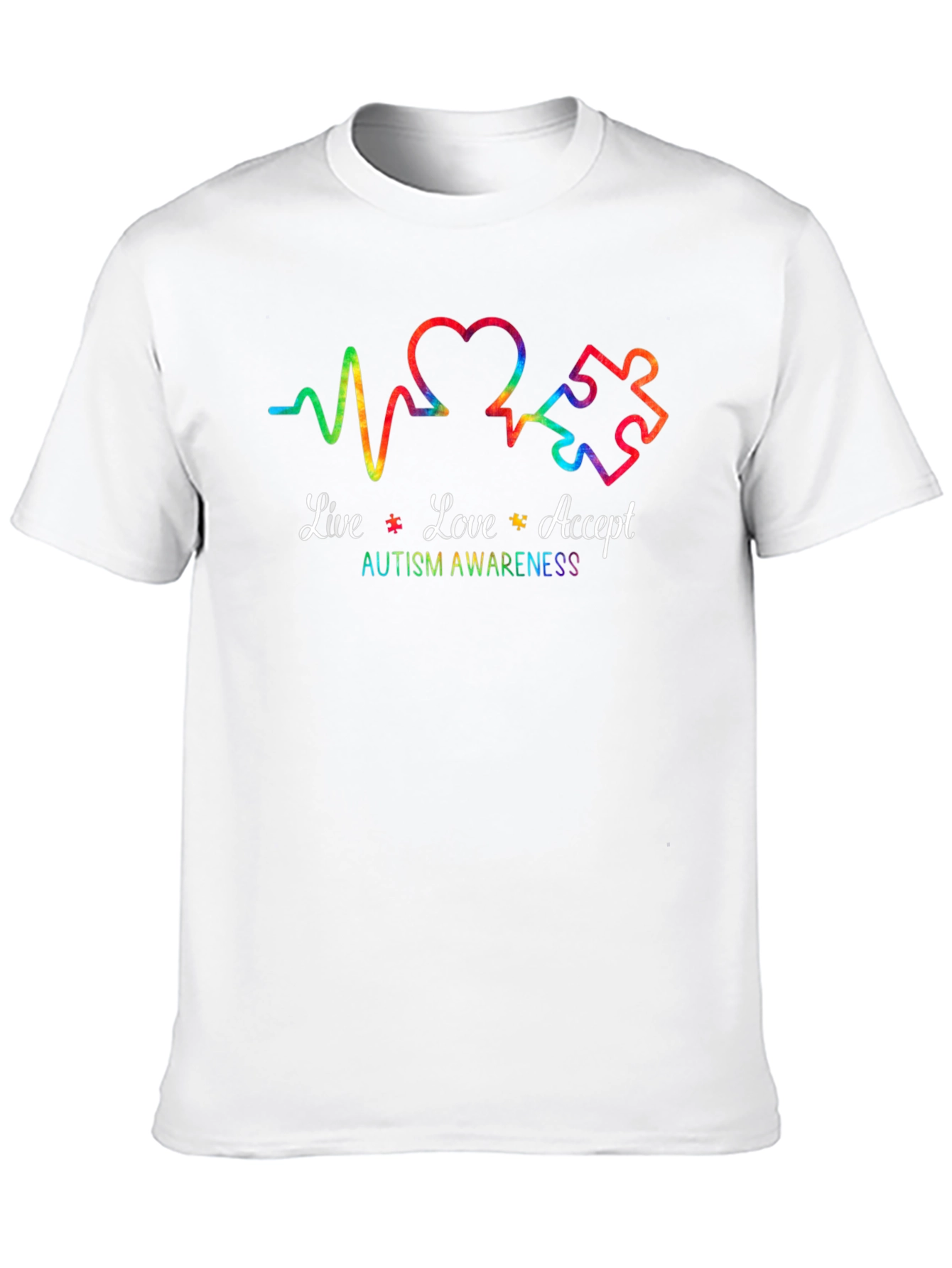Autism Awareness Heartbeat T-Shirt