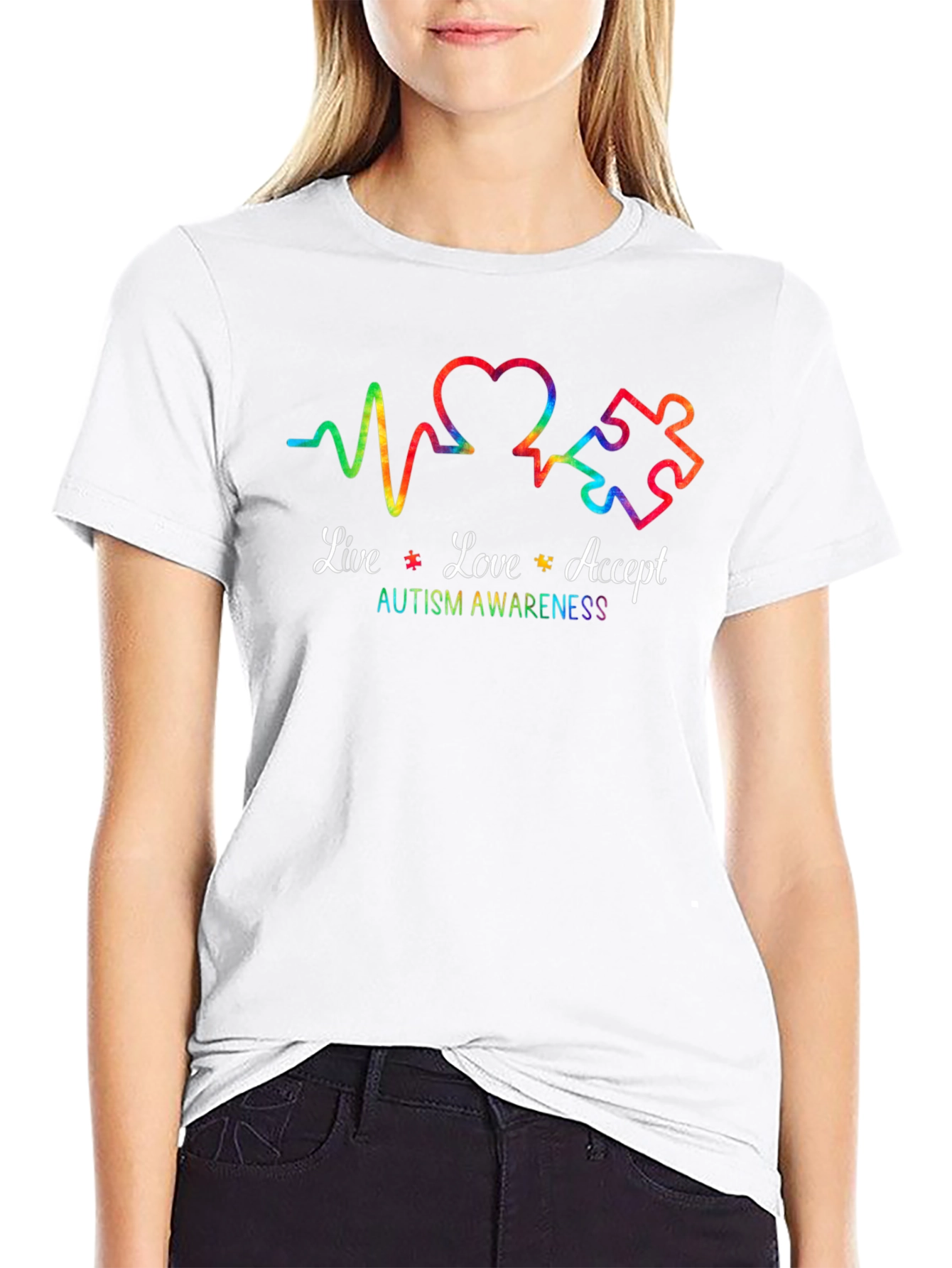 Autism Awareness Heartbeat T-Shirt