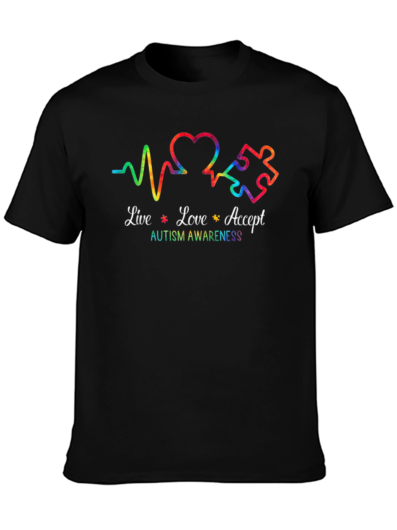 Autism Awareness Heartbeat T-Shirt