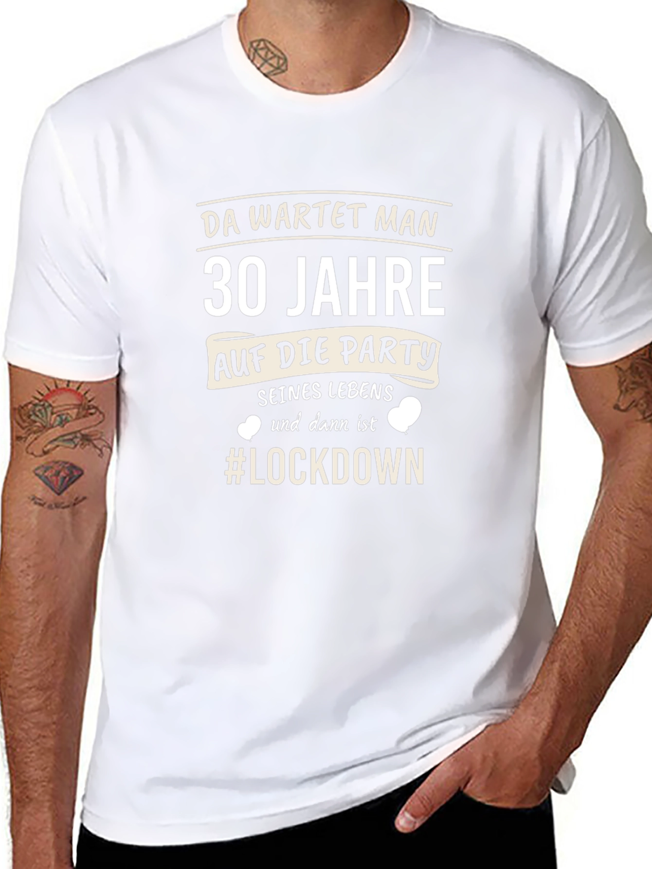30th Birthday Lockdown T-Shirt - Party Humor Tee