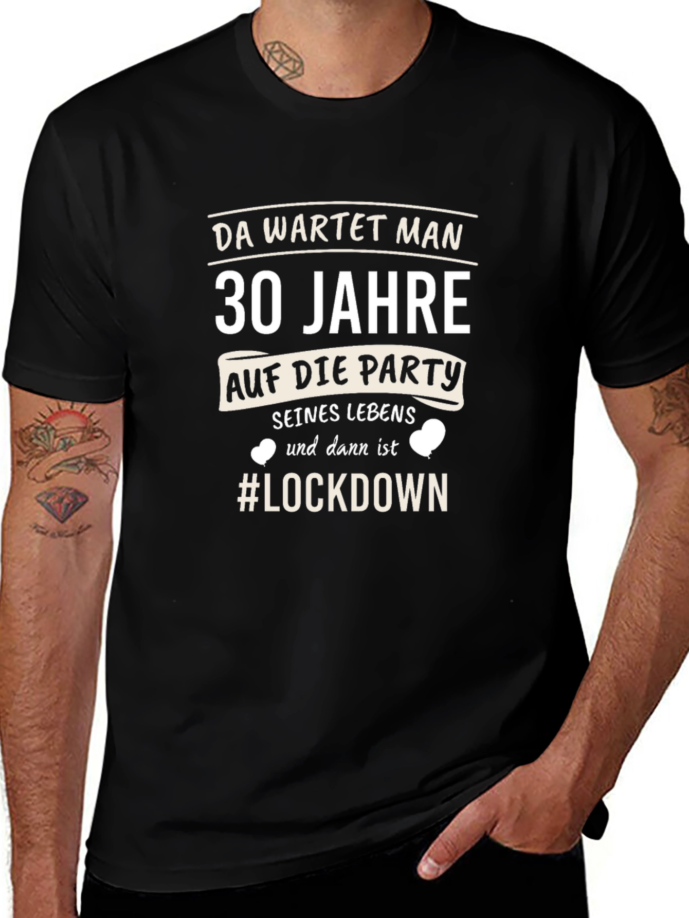 30th Birthday Lockdown T-Shirt - Party Humor Tee