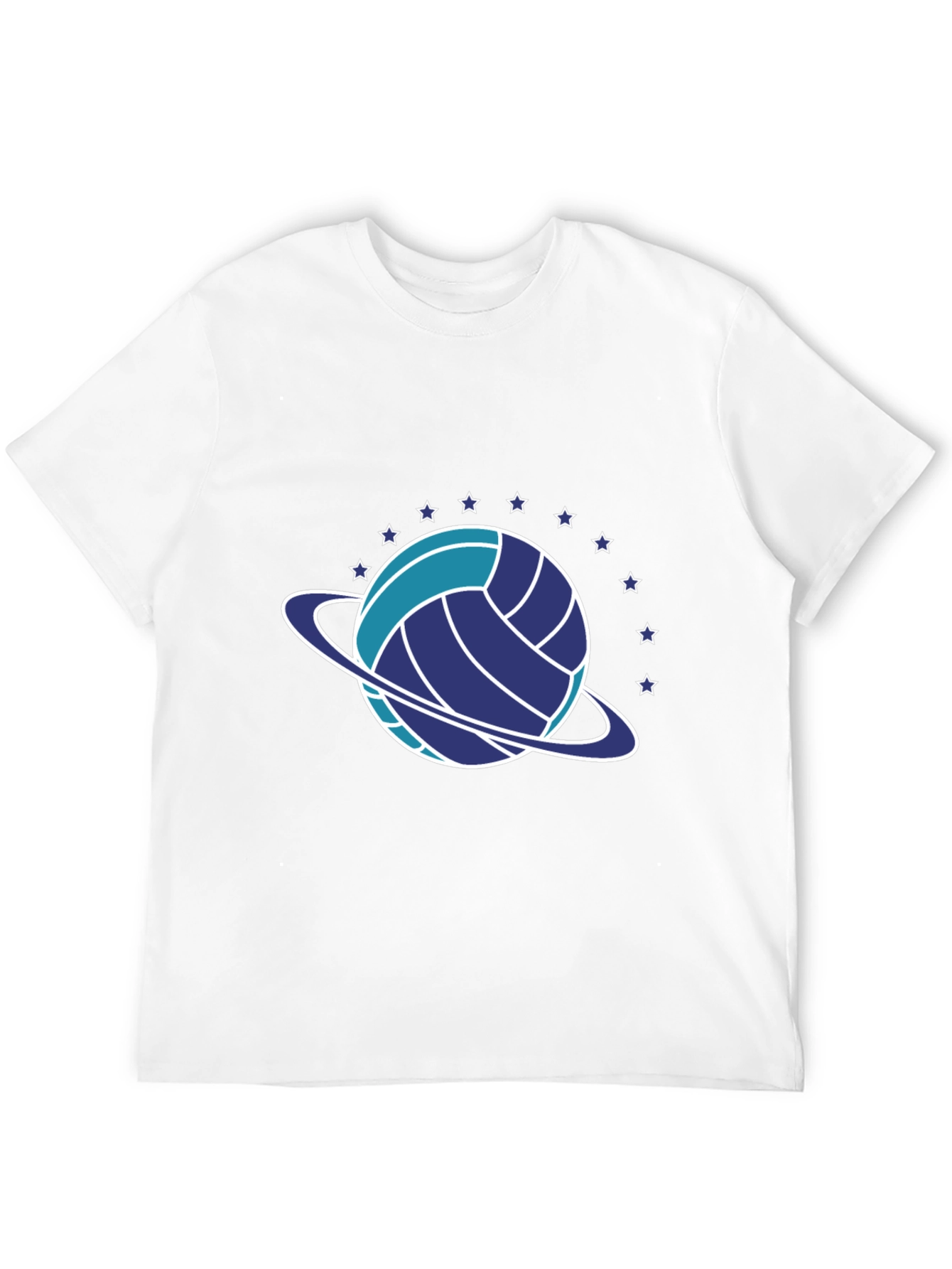 Volleyball Planet Graphic T-Shirt