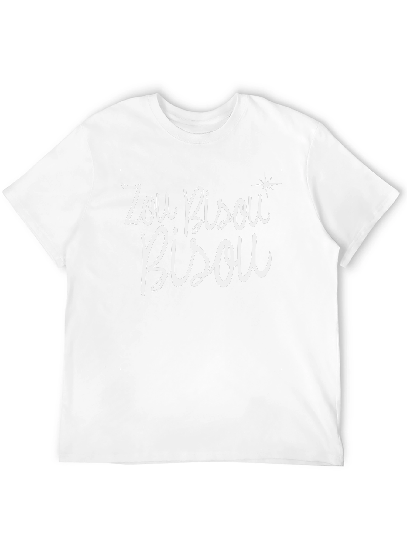 Zou Bisou Bisou Graphic Tee - Black