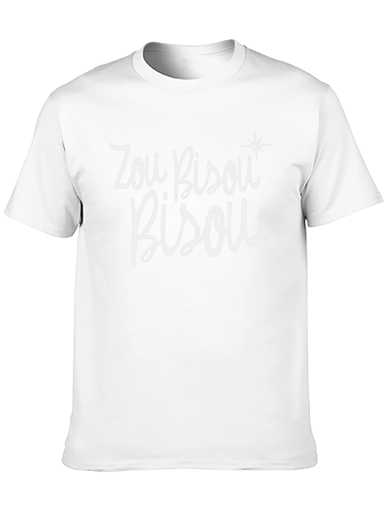Zou Bisou Bisou Graphic Tee - Black