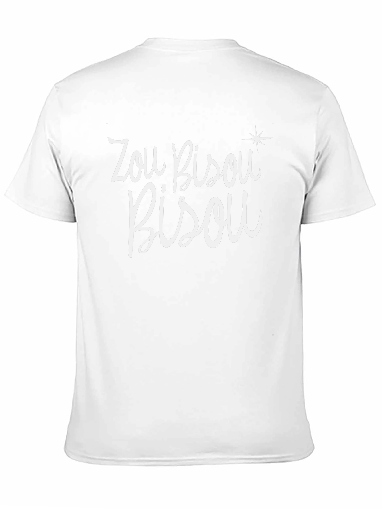 Zou Bisou Bisou Graphic Tee - Black